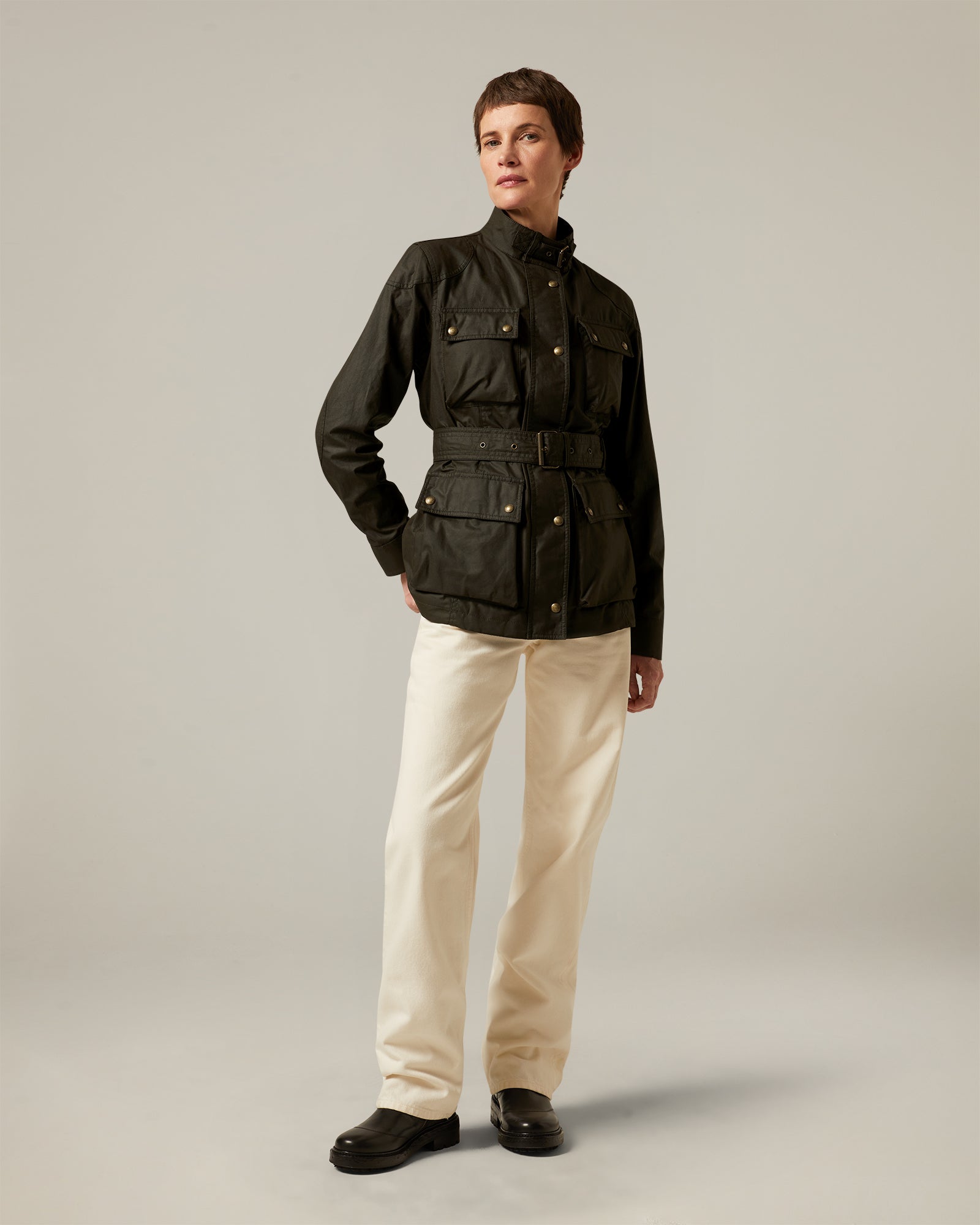 TRIALMASTER ICON JACKET - Faded Olive