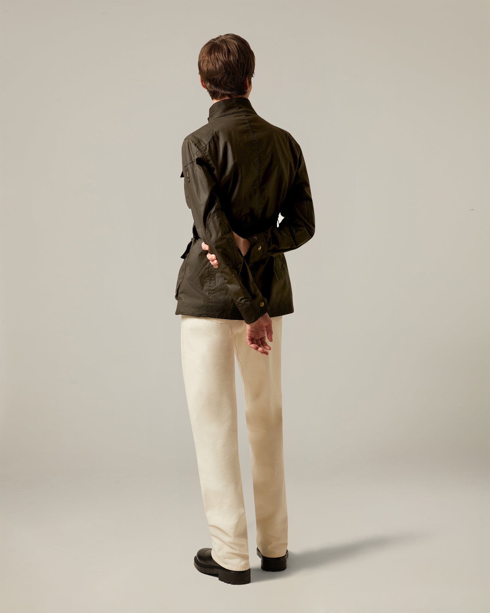 CHAQUETA TRIALMASTER ICÓNICA - Verde aceituna desgastado