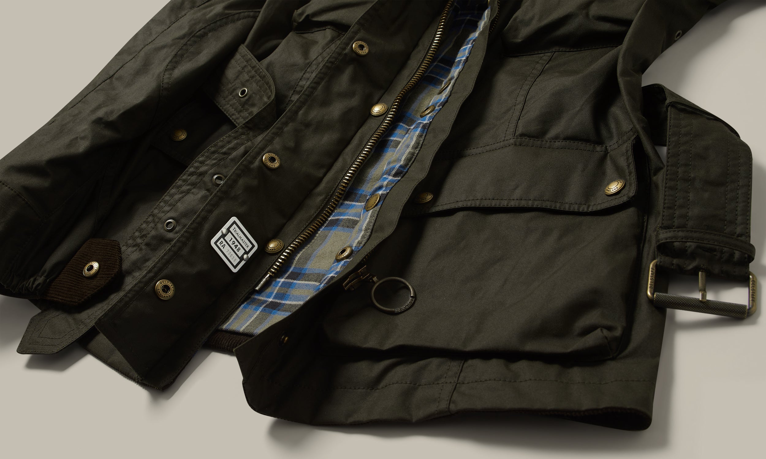 TRIALMASTER ICON JACKET - Faded Olive