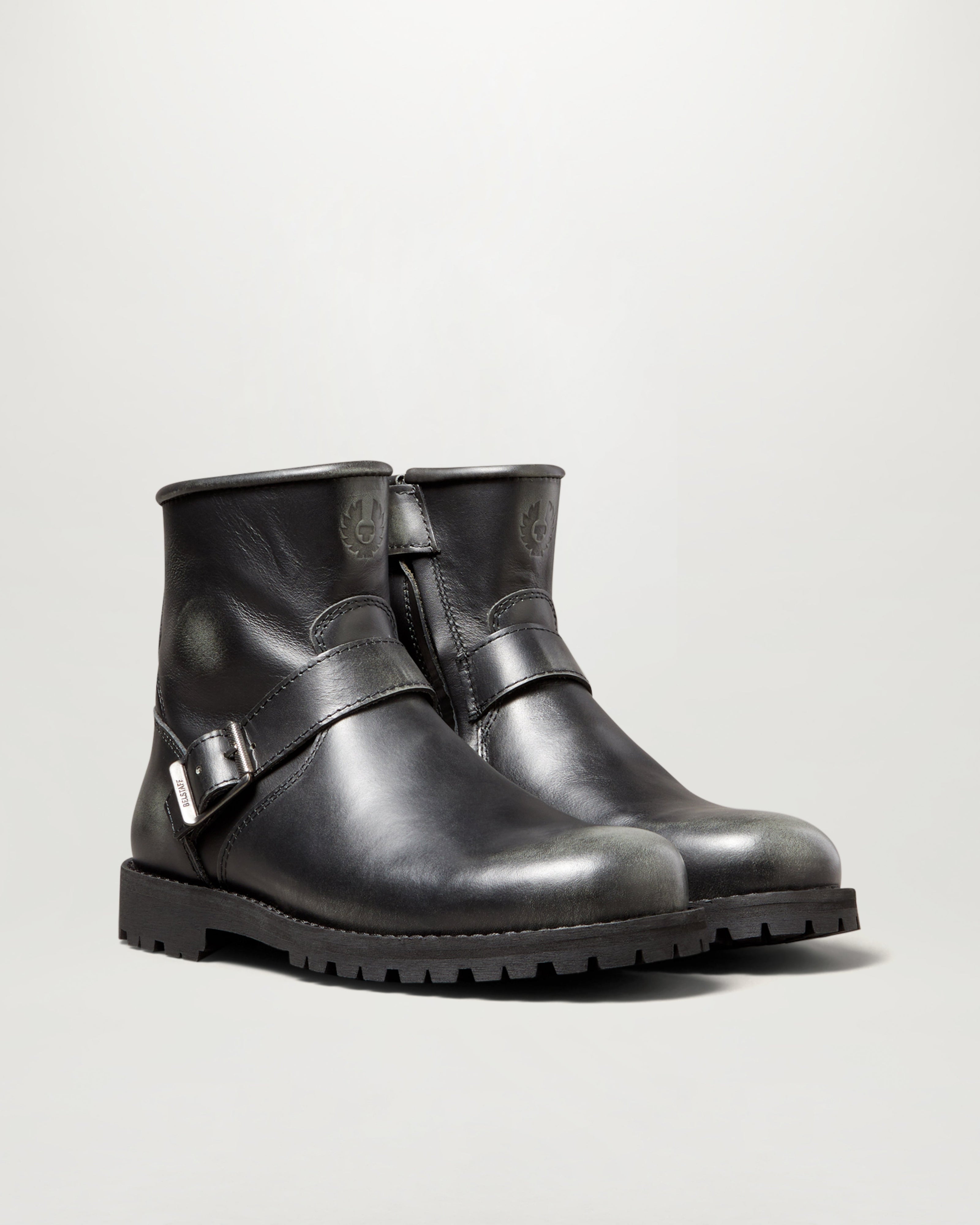 TRIALMASTER MOTORCYCLE BOOTS - Black