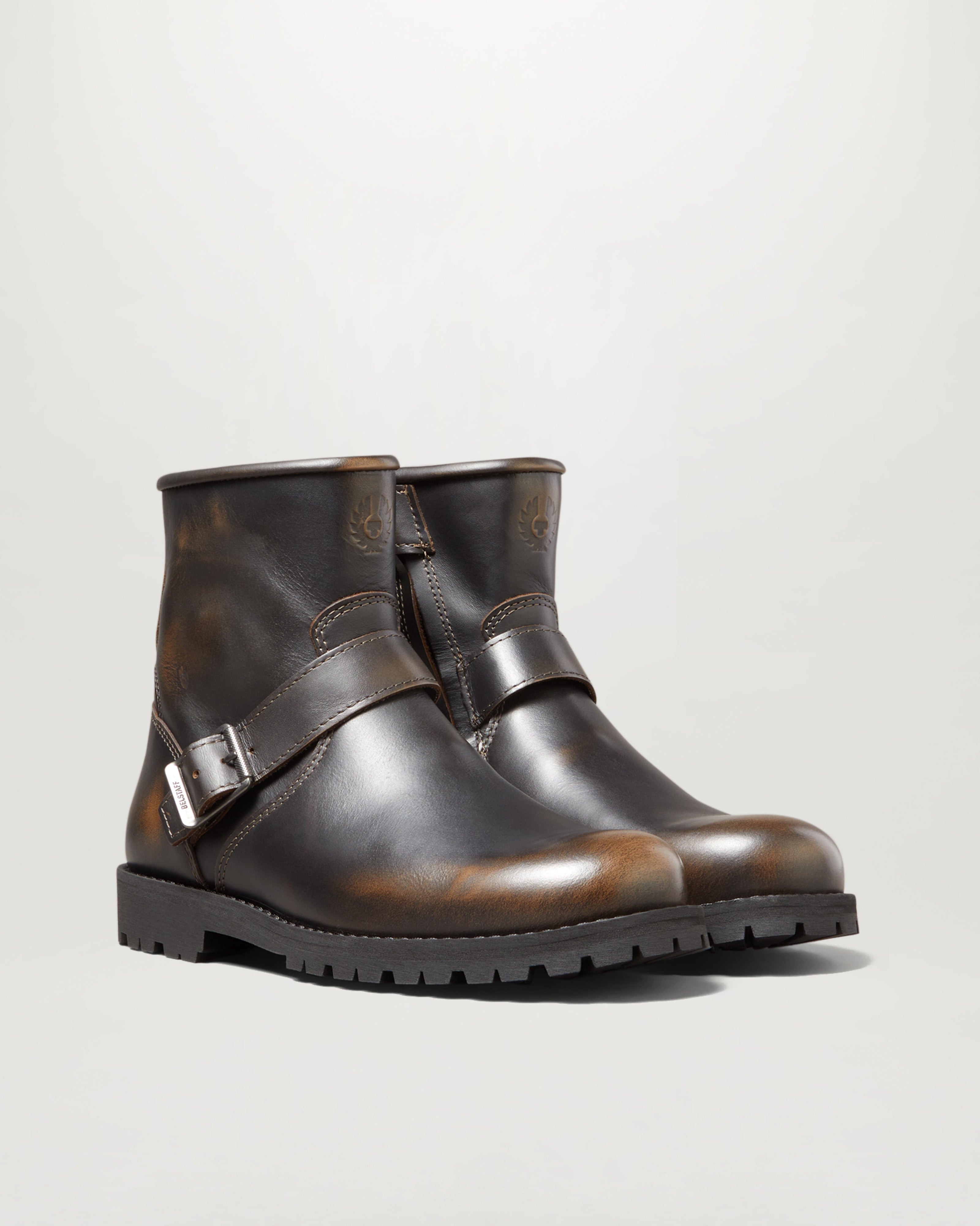 TRIALMASTER MOTORCYCLE BOOTS - Brown