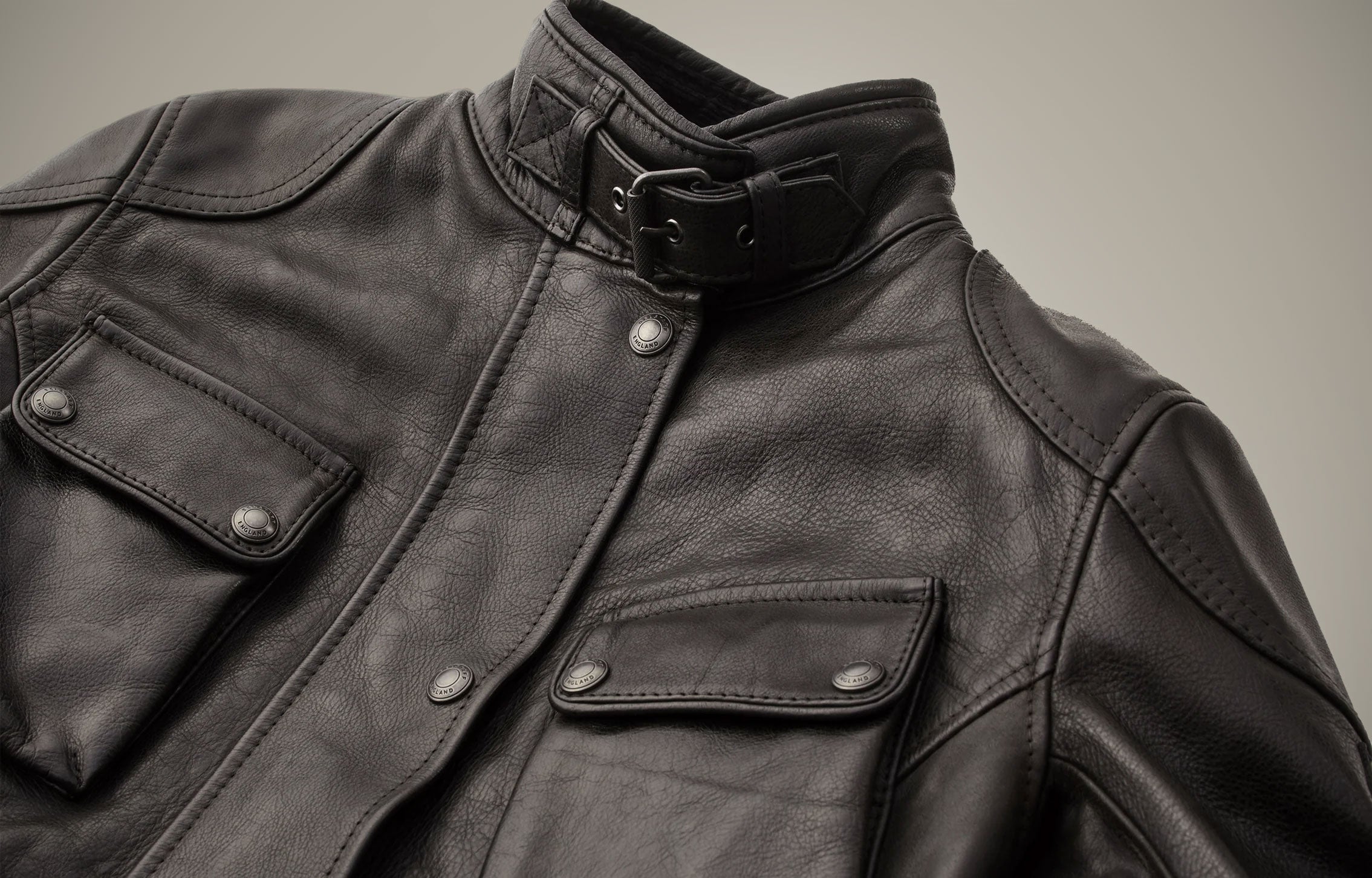 TRIALMASTER MOTORCYCLE ICON JACKET - Antique Black