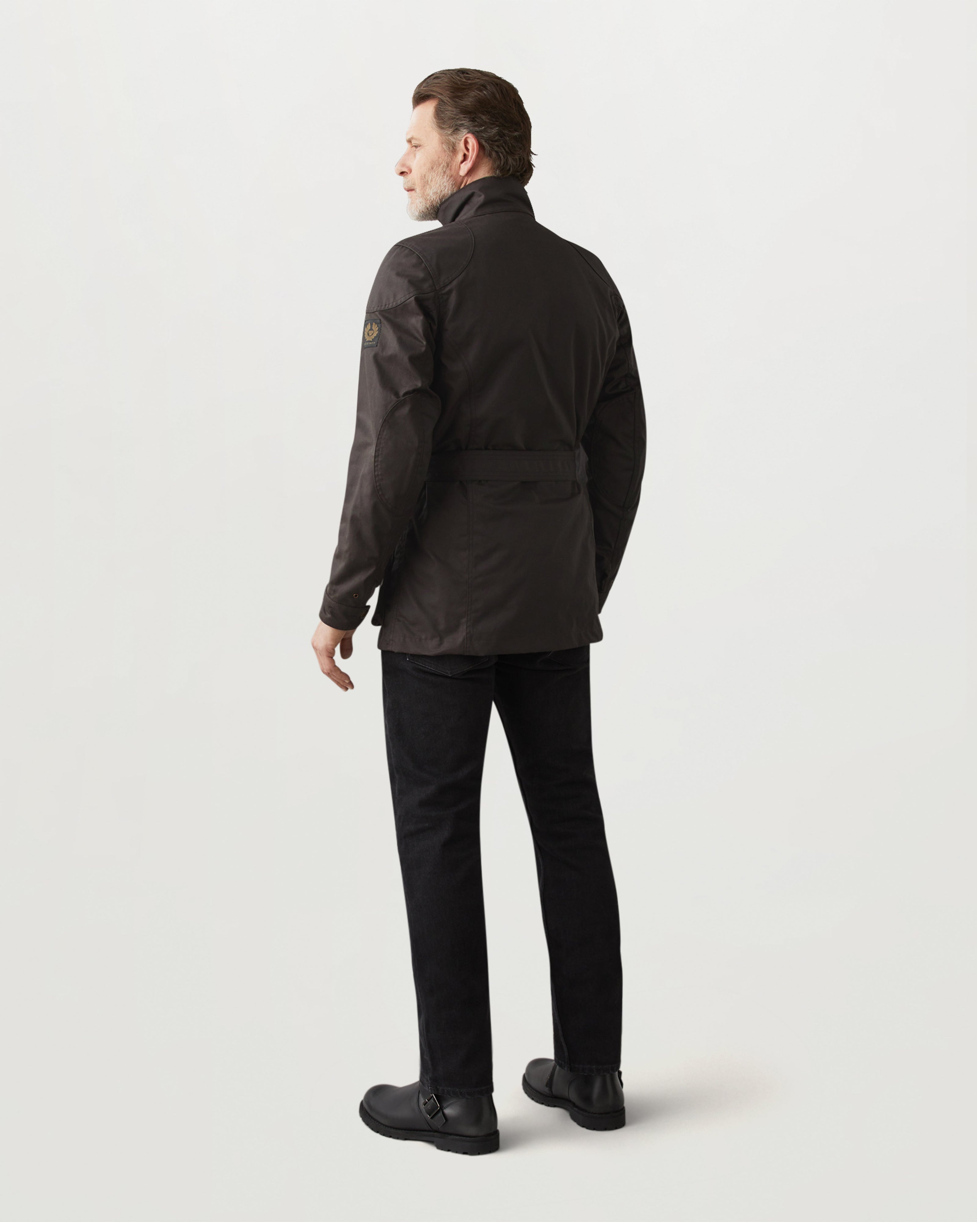 TRIALMASTER MOTORCYCLE JACKET - Mahogany