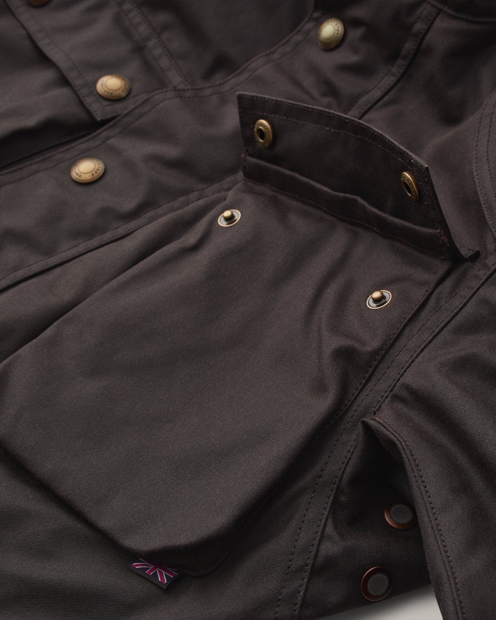 TRIALMASTER MOTORCYCLE JACKET - Mahogany