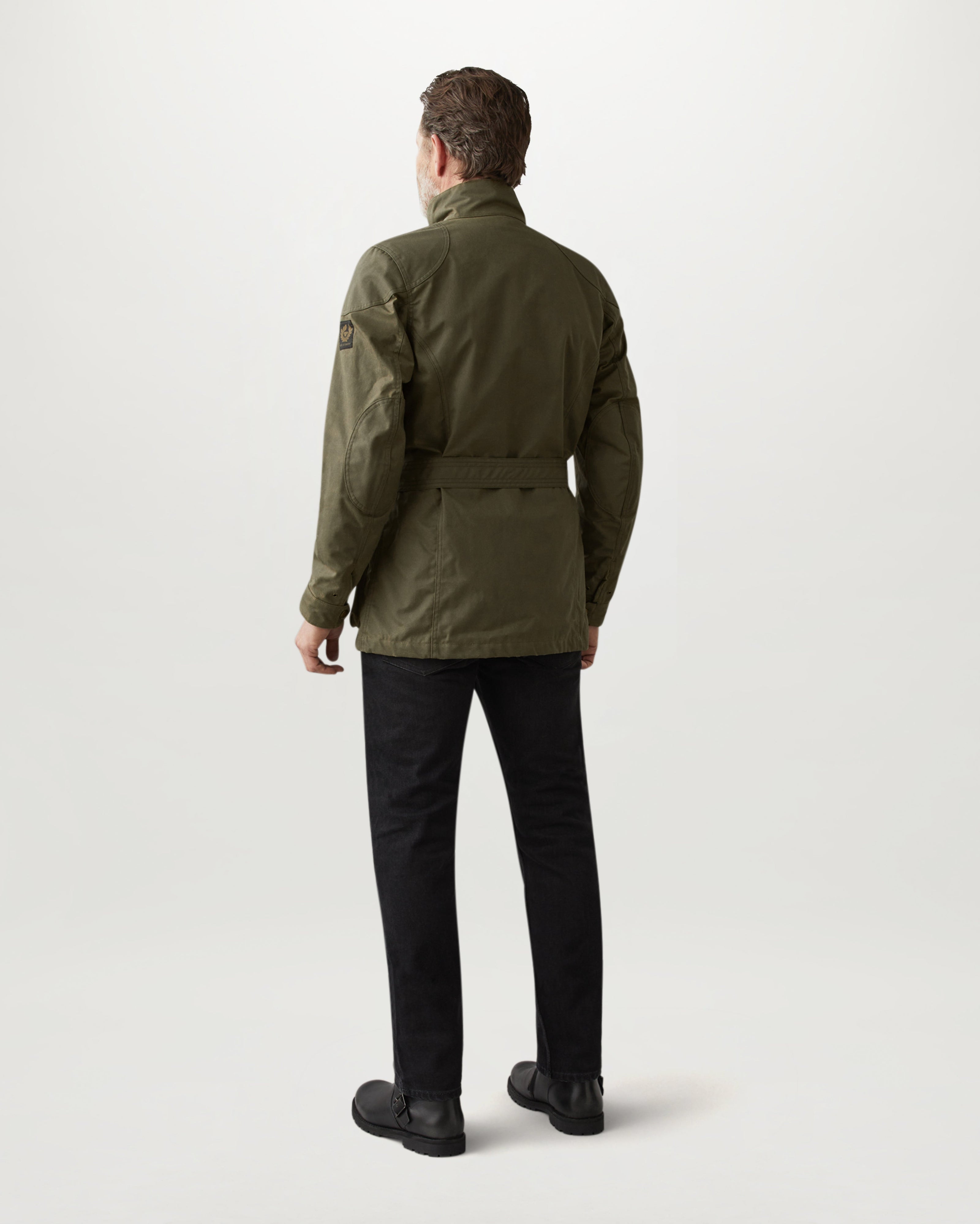 TRIALMASTER MOTORCYCLE JACKET - Olive Green