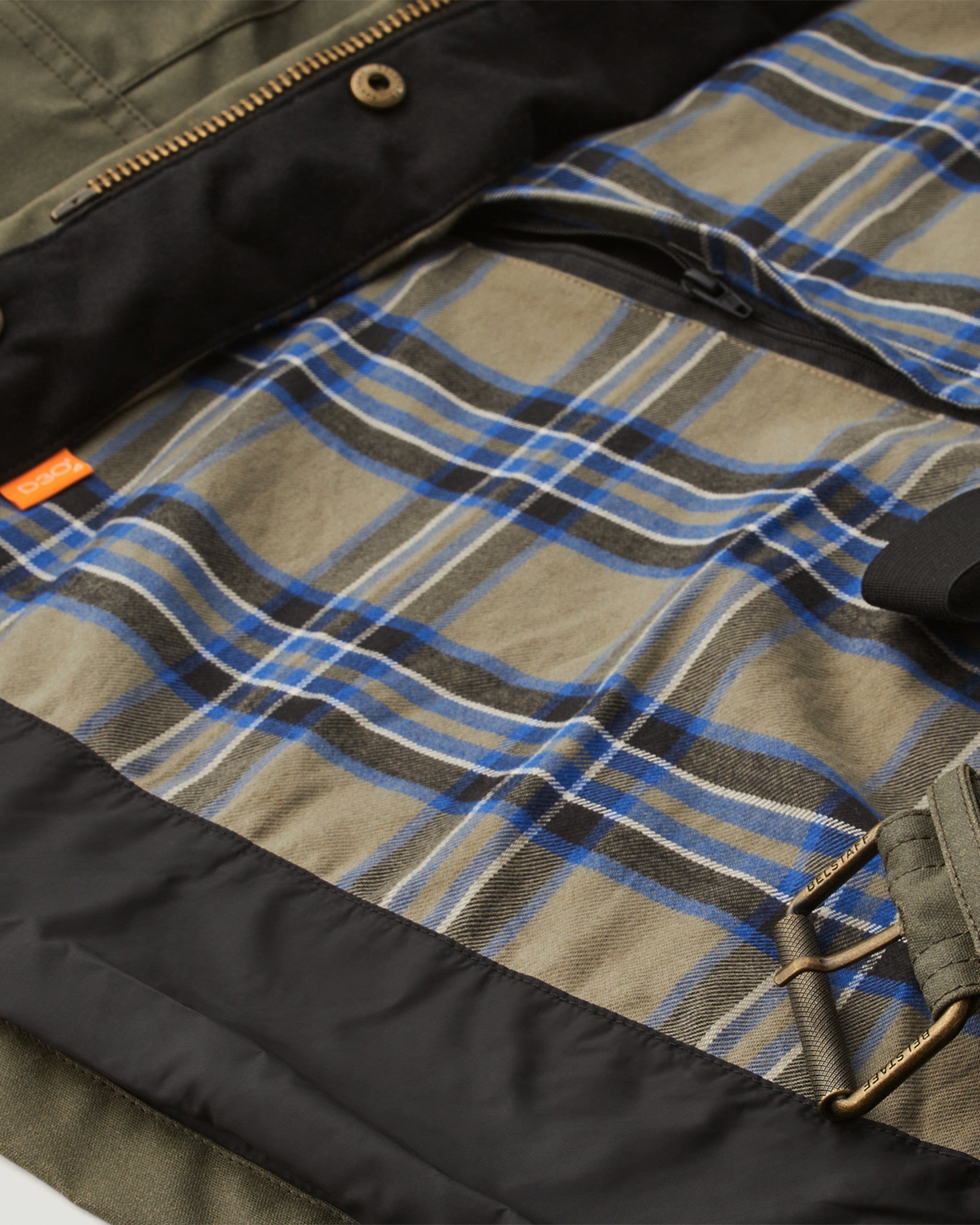 TRIALMASTER MOTORCYCLE JACKET - Olive Green