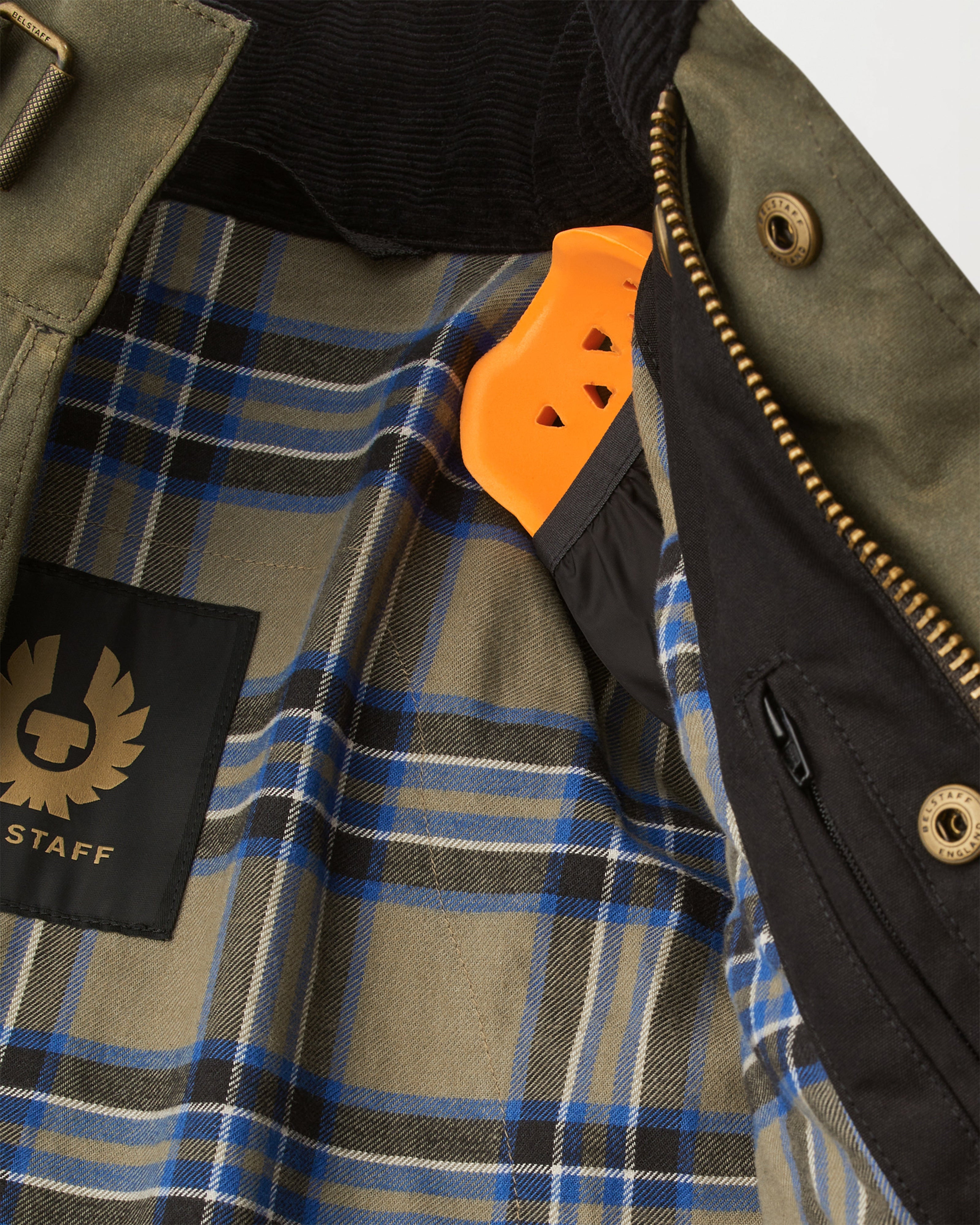 TRIALMASTER MOTORCYCLE JACKET - Olive Green