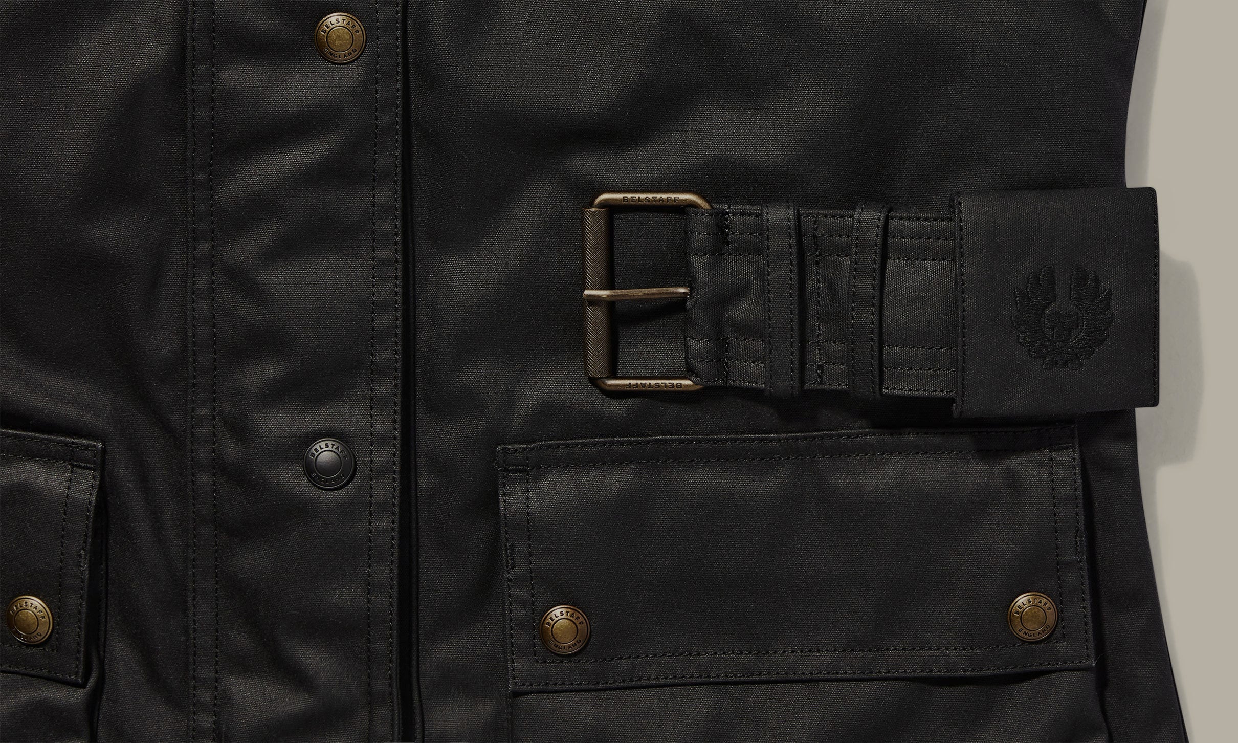 TRIALMASTER MOTORCYCLE ICON JACKET - Black