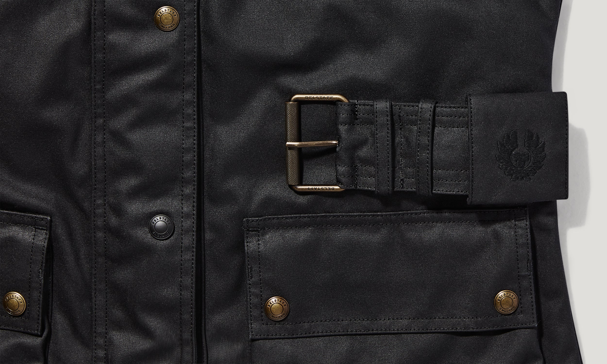 TRIALMASTER MOTORCYCLE ICON JACKET - Black
