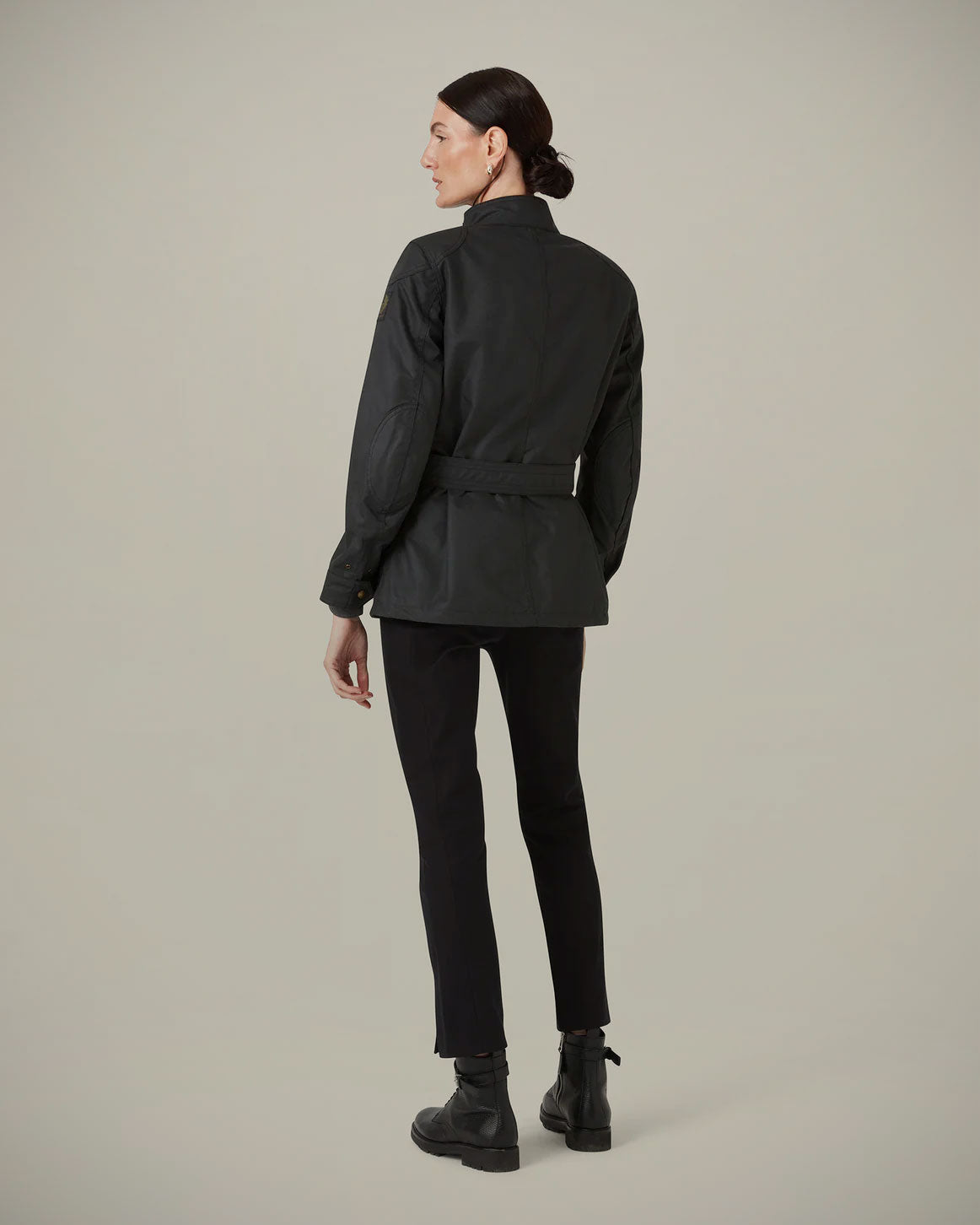 TRIALMASTER MOTORCYCLE ICON JACKET - Black