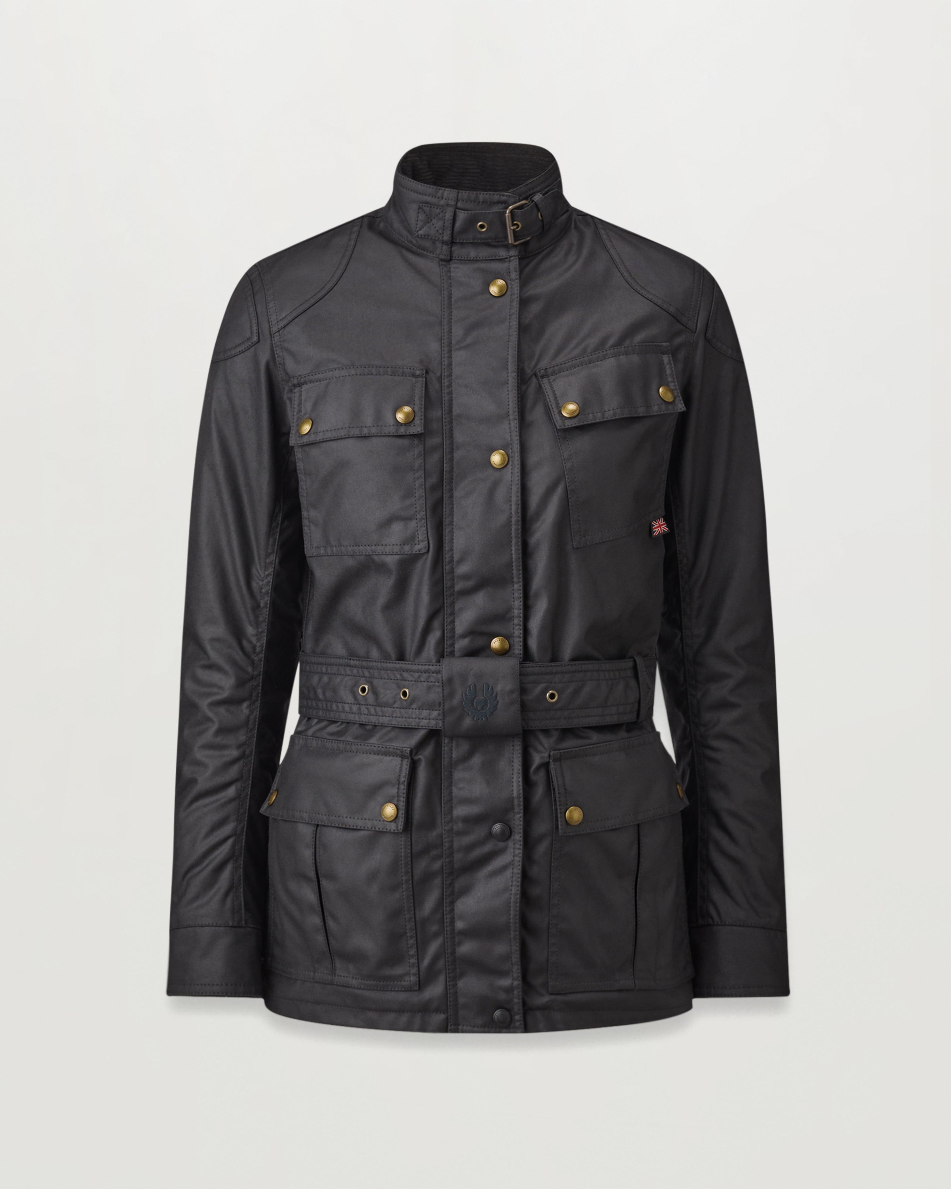 TRIALMASTER MOTORCYCLE ICON JACKET - Black