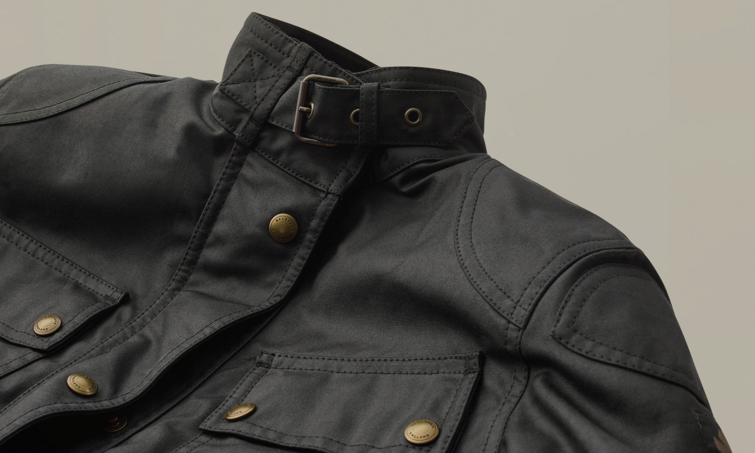 TRIALMASTER MOTORCYCLE ICON JACKET - Black