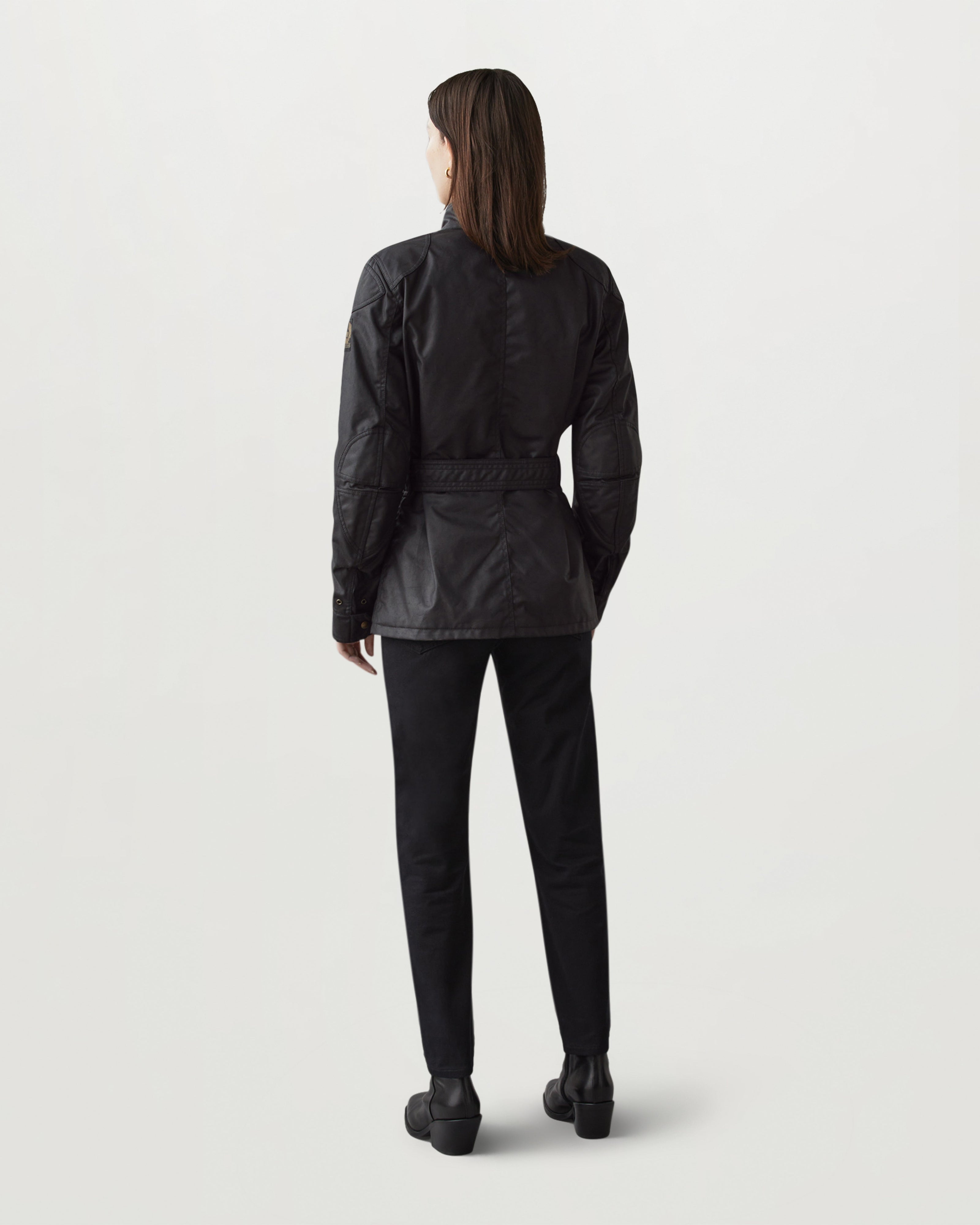 TRIALMASTER MOTORCYCLE ICON JACKET - Black
