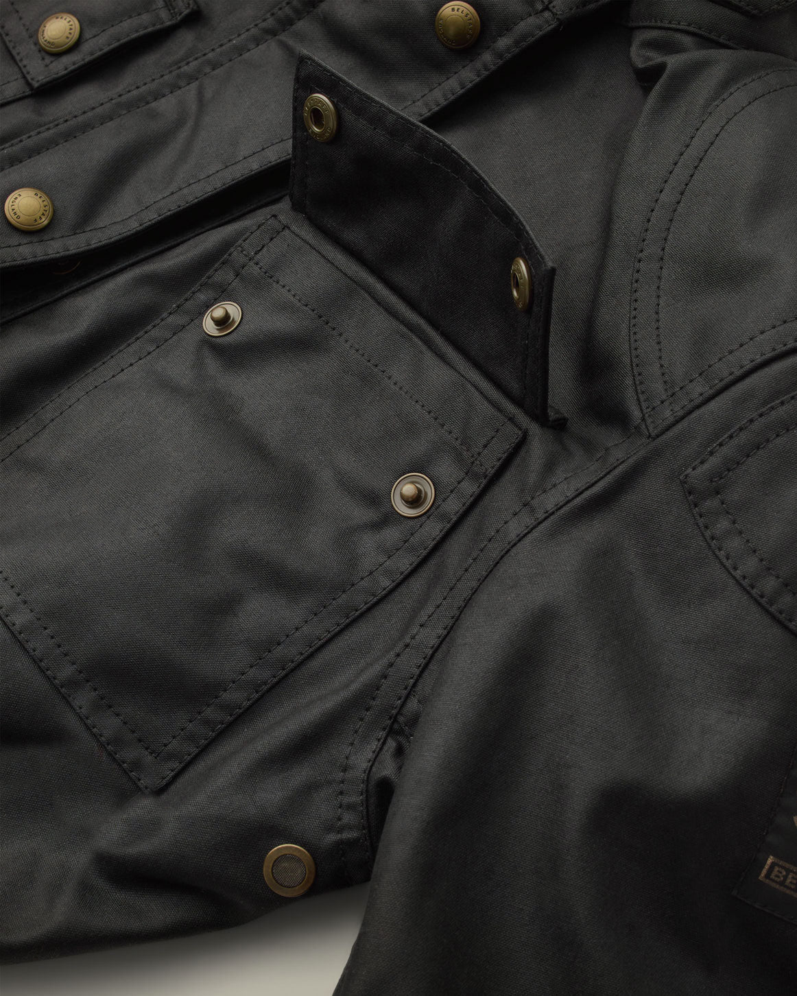 TRIALMASTER MOTORCYCLE ICON JACKET - Black