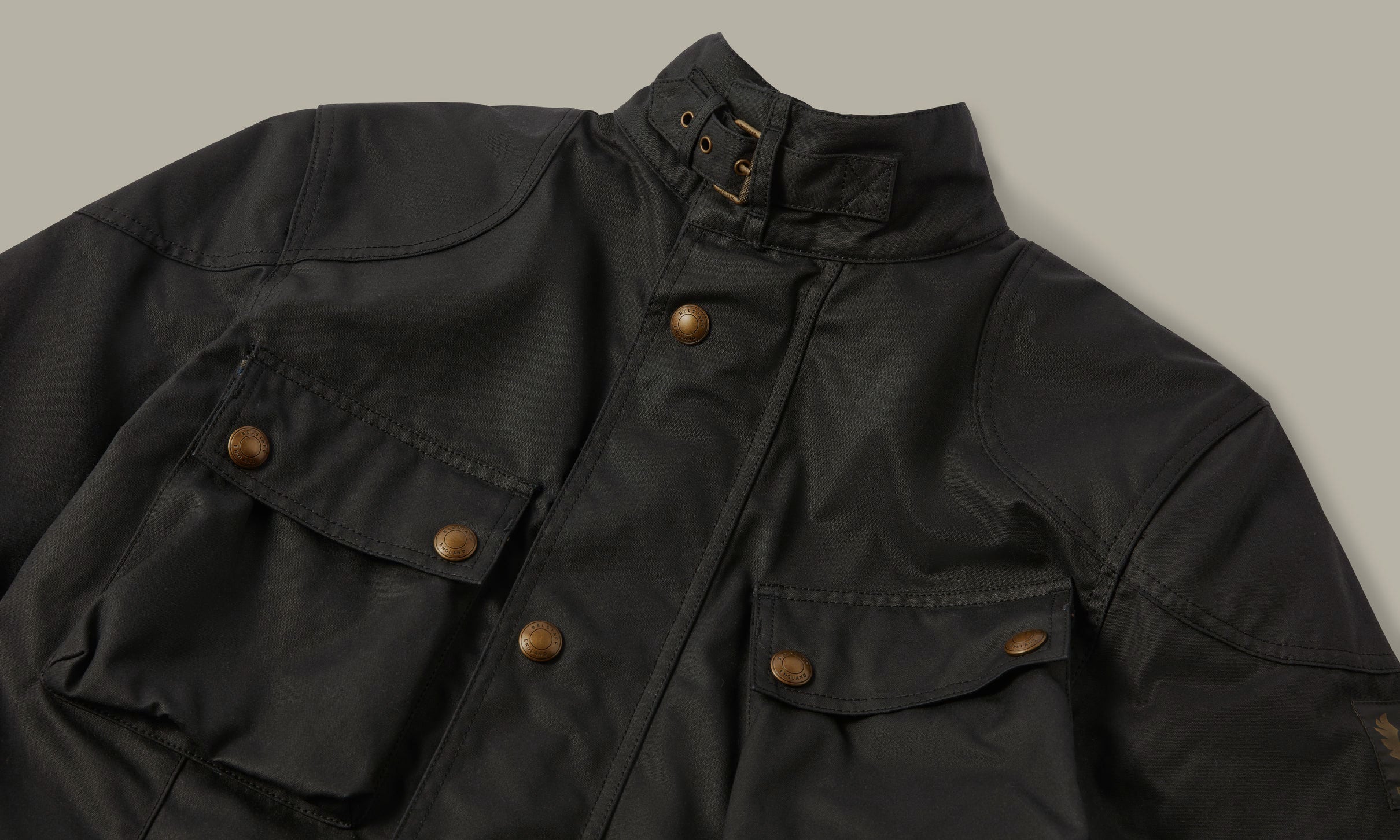belstaff motorcycle helmets Belstaff Trialmaster Motorcycle Wax Jacket, black, Size 4XL for Men
