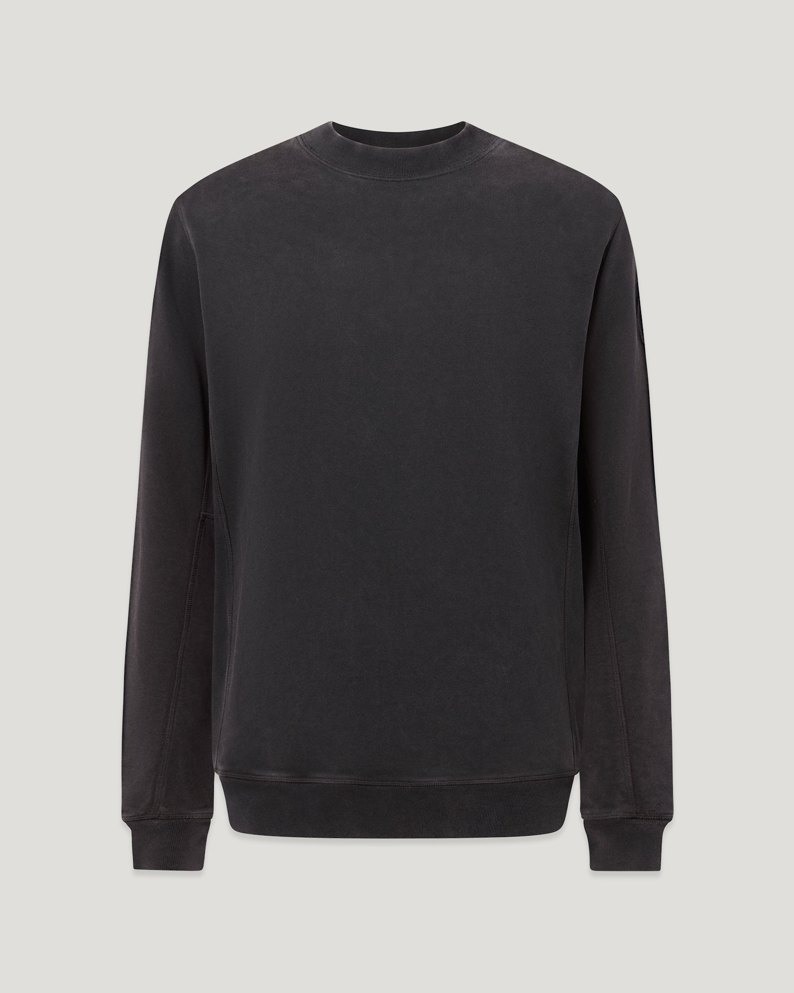 VALLEY GARMENT DYE SWEAT - Washed Black