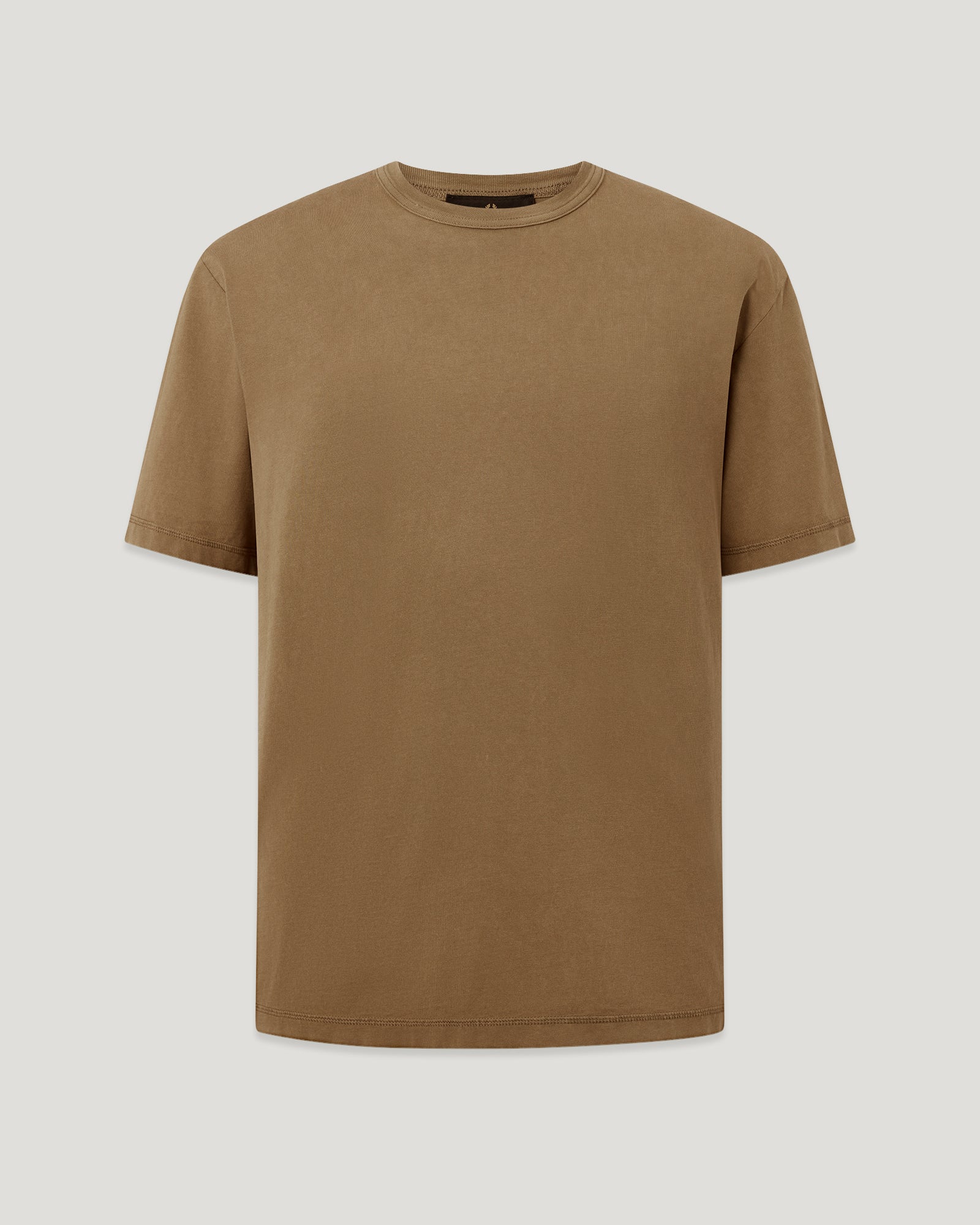 VALLEY GARMENT DYE T-SHIRT COTTON - Khaki Green