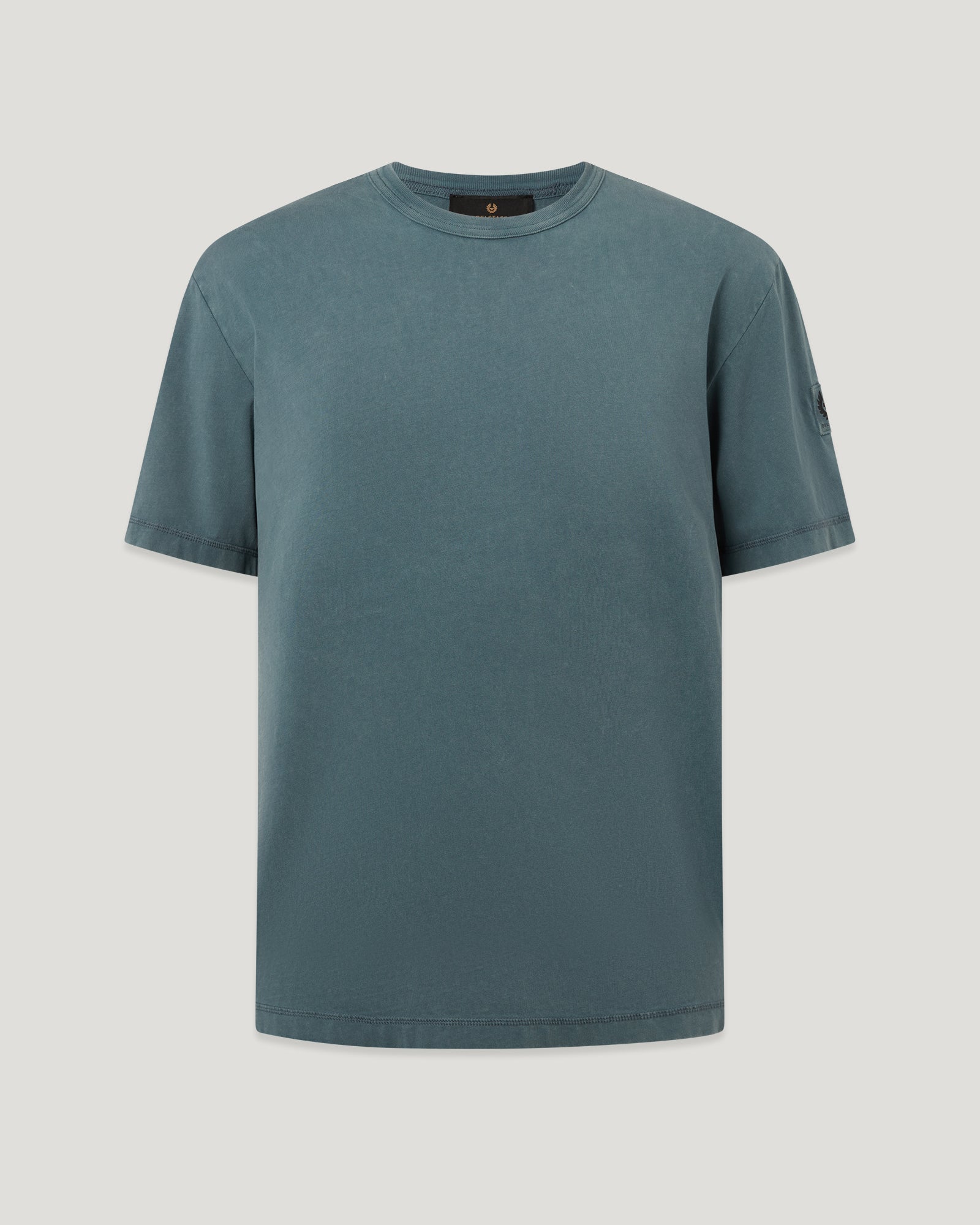 VALLEY GARMENT DYE T-SHIRT COTTON - Petrol