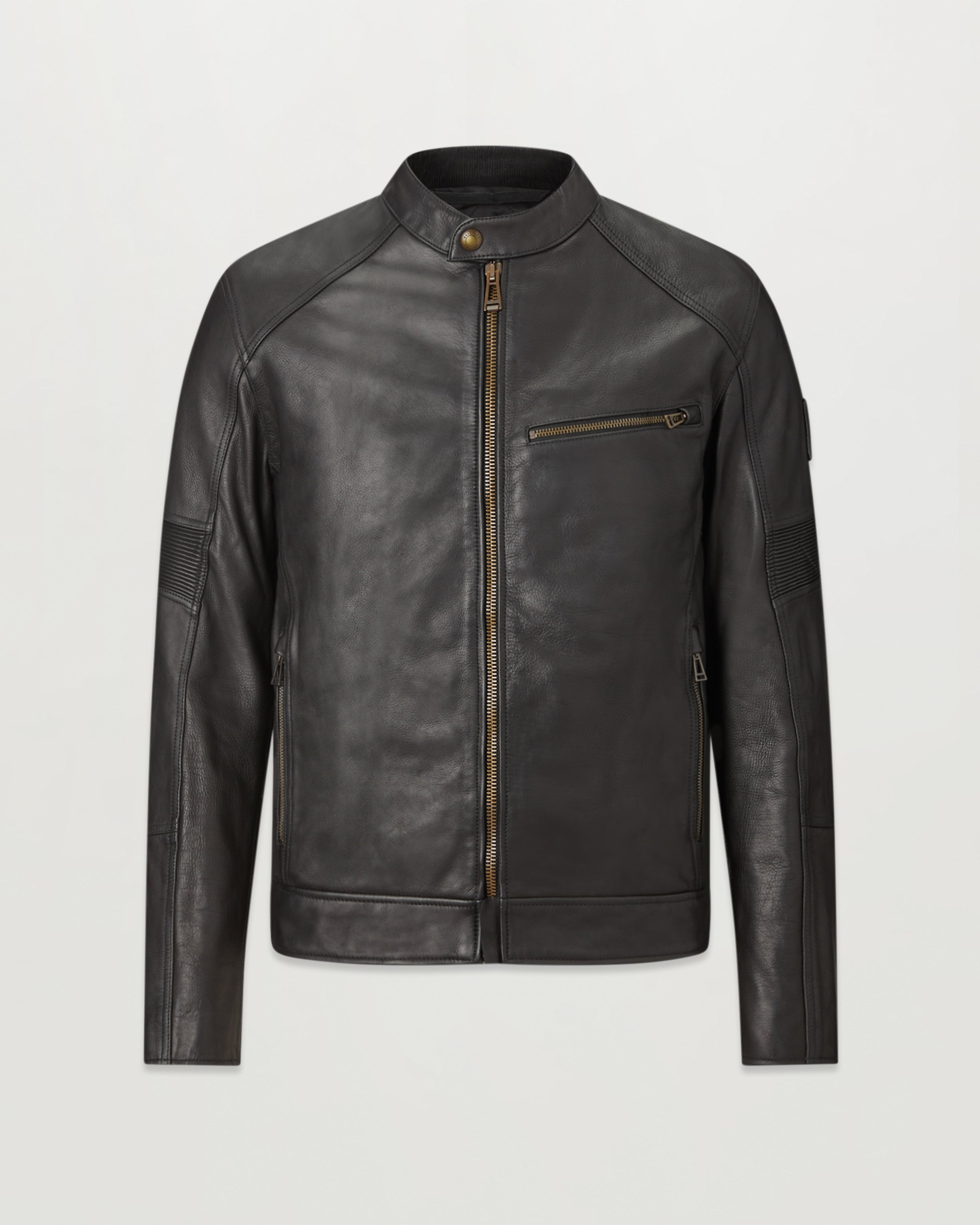 VANGUARD MOTORCYCLE JACKET - Black