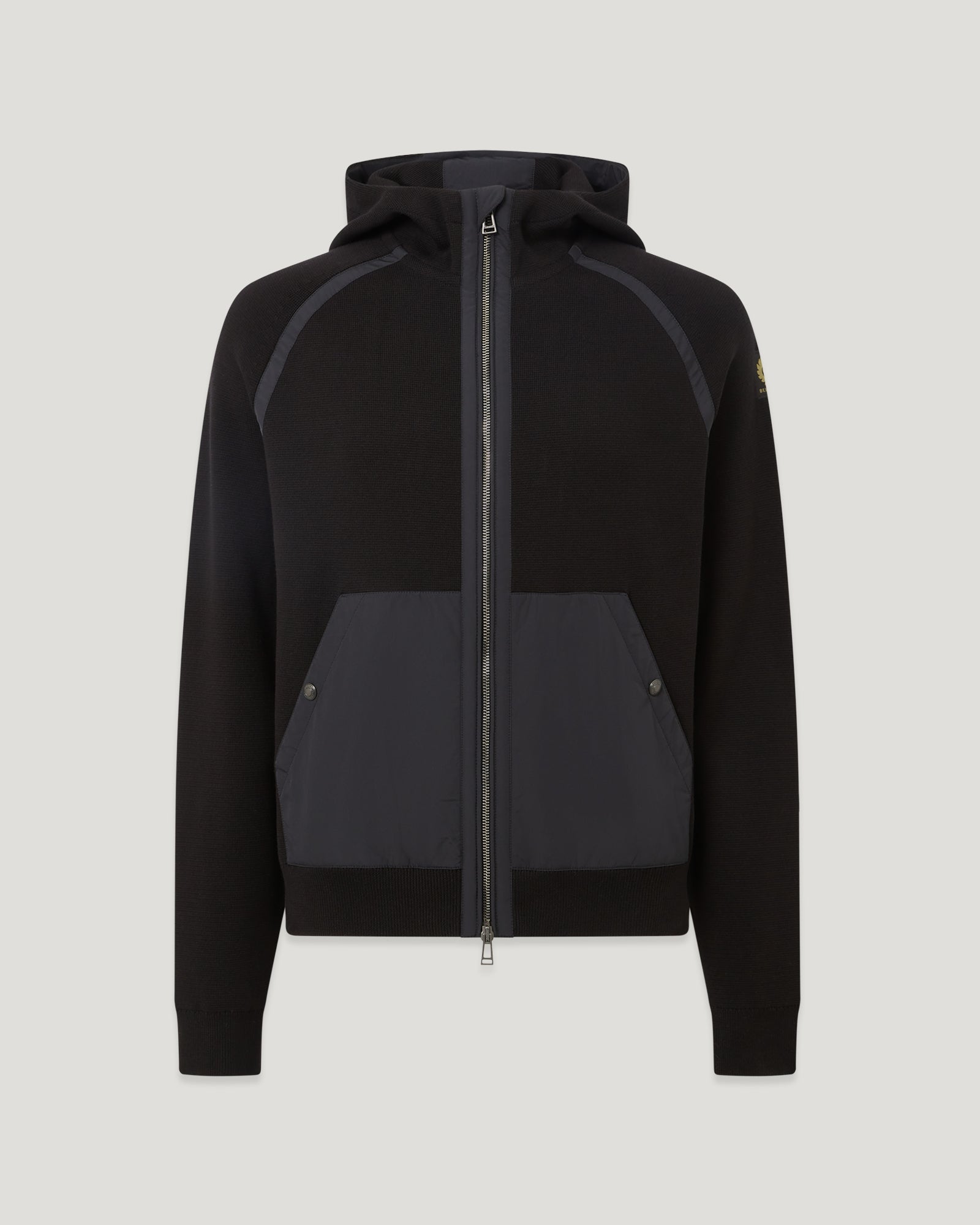 VIEW HOODED FULL ZIP - Black