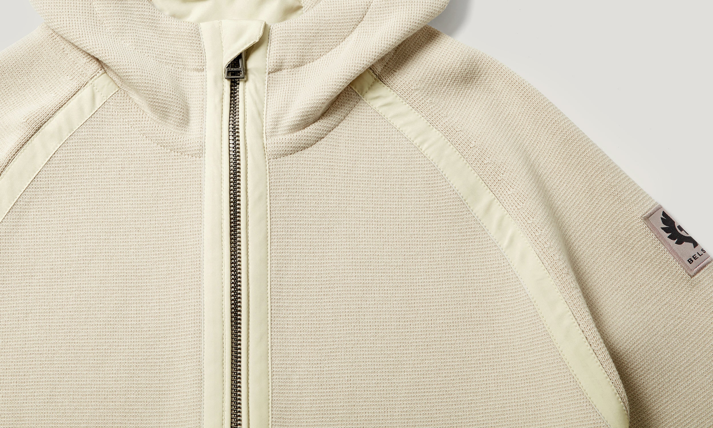VIEW HOODED FULL ZIP - Silver Birch