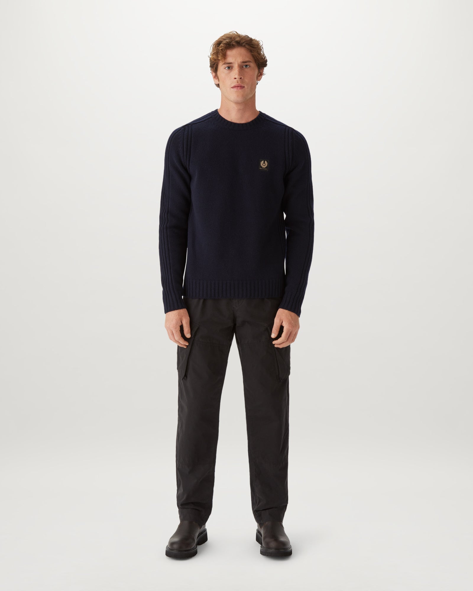 WATCH CREWNECK JUMPER - Dark Ink