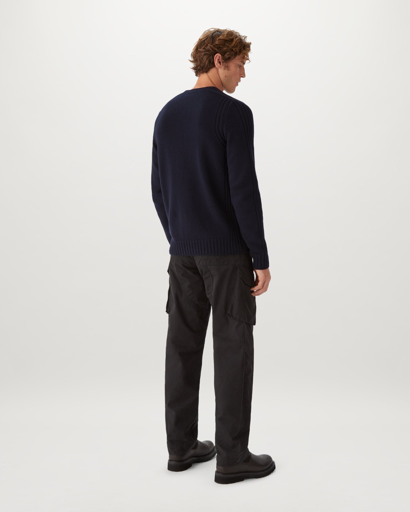 WATCH CREWNECK JUMPER - Dark Ink