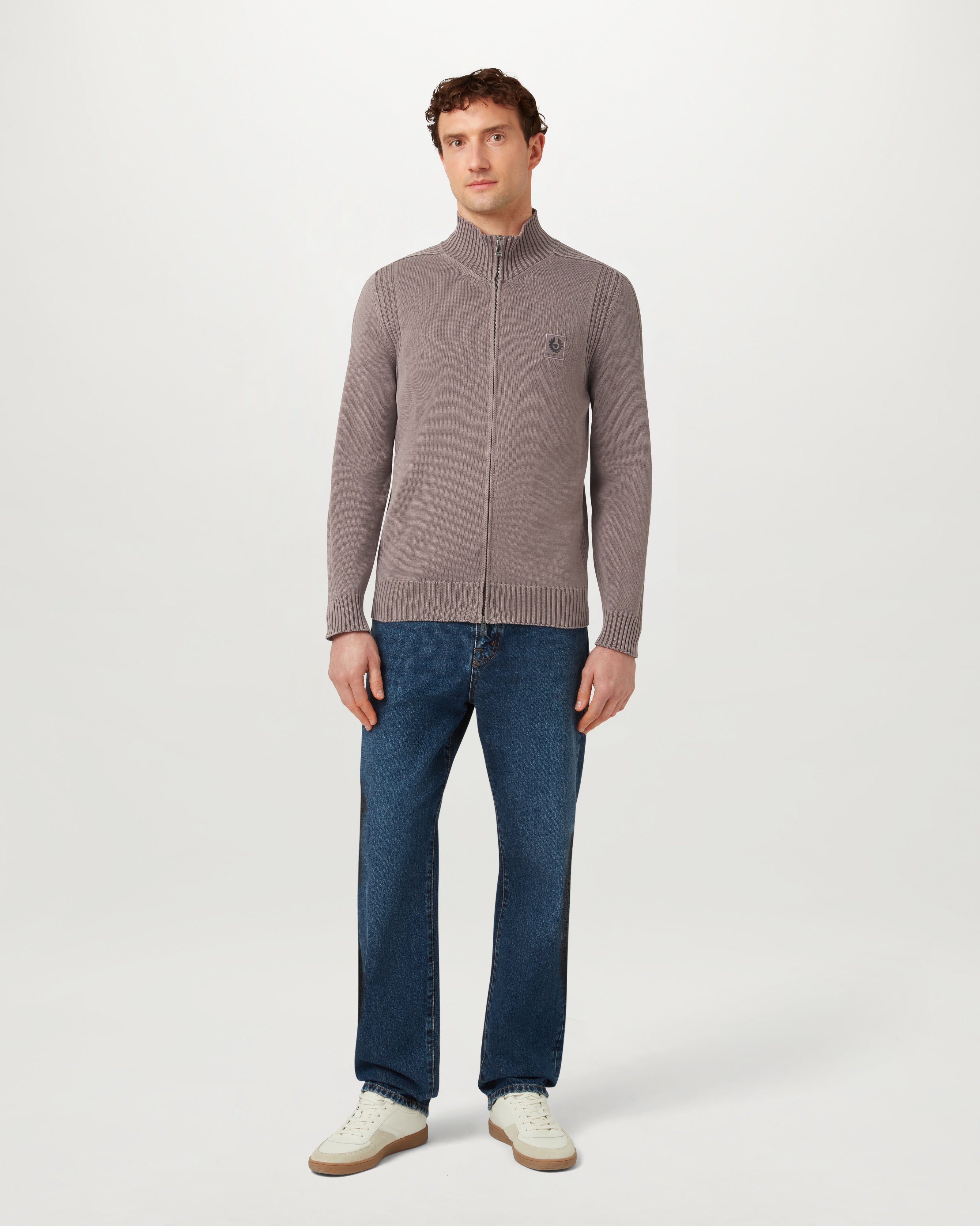 WATCH FULL ZIP LIGHT - Asphalt