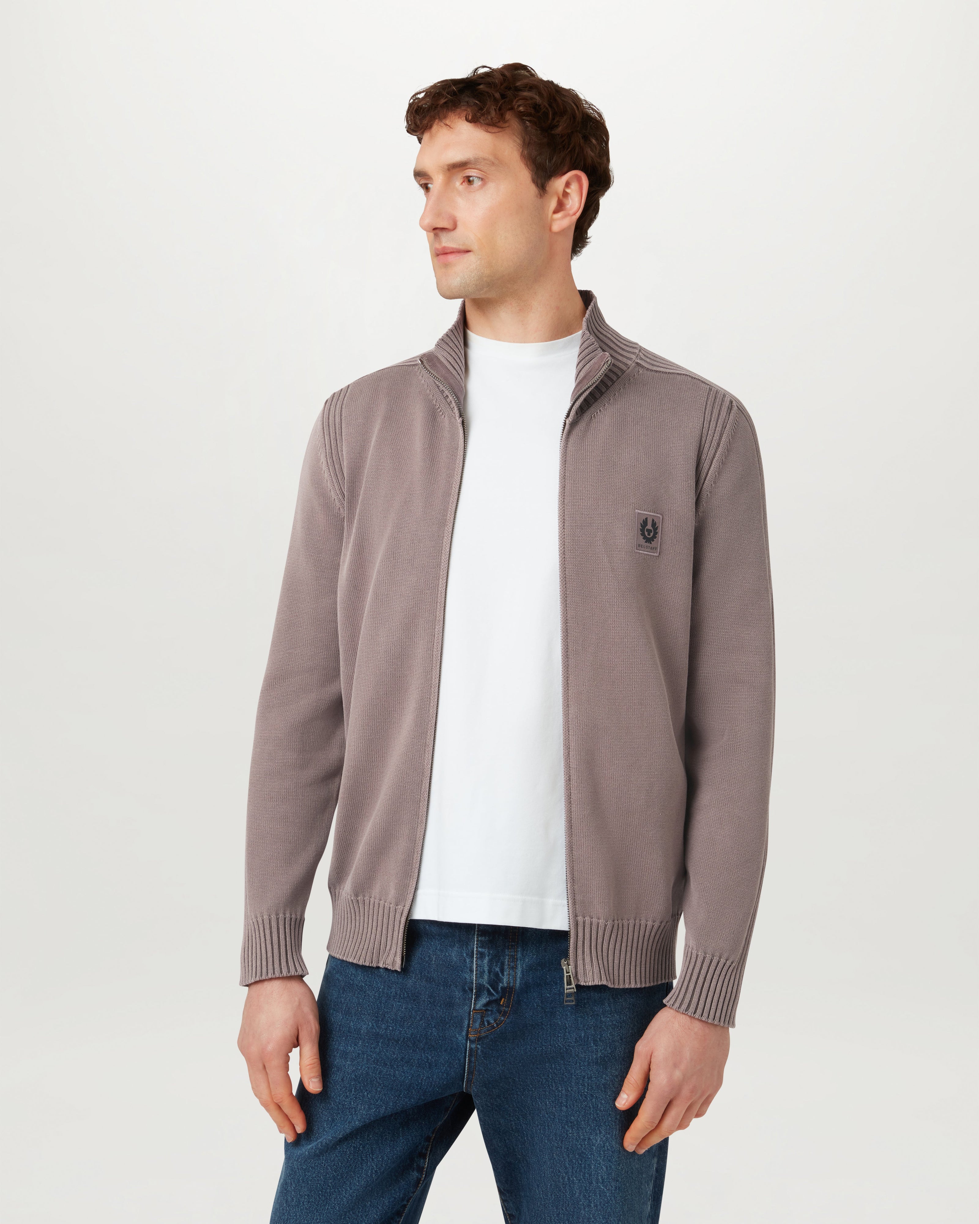 WATCH FULL ZIP LIGHT - Asphalt