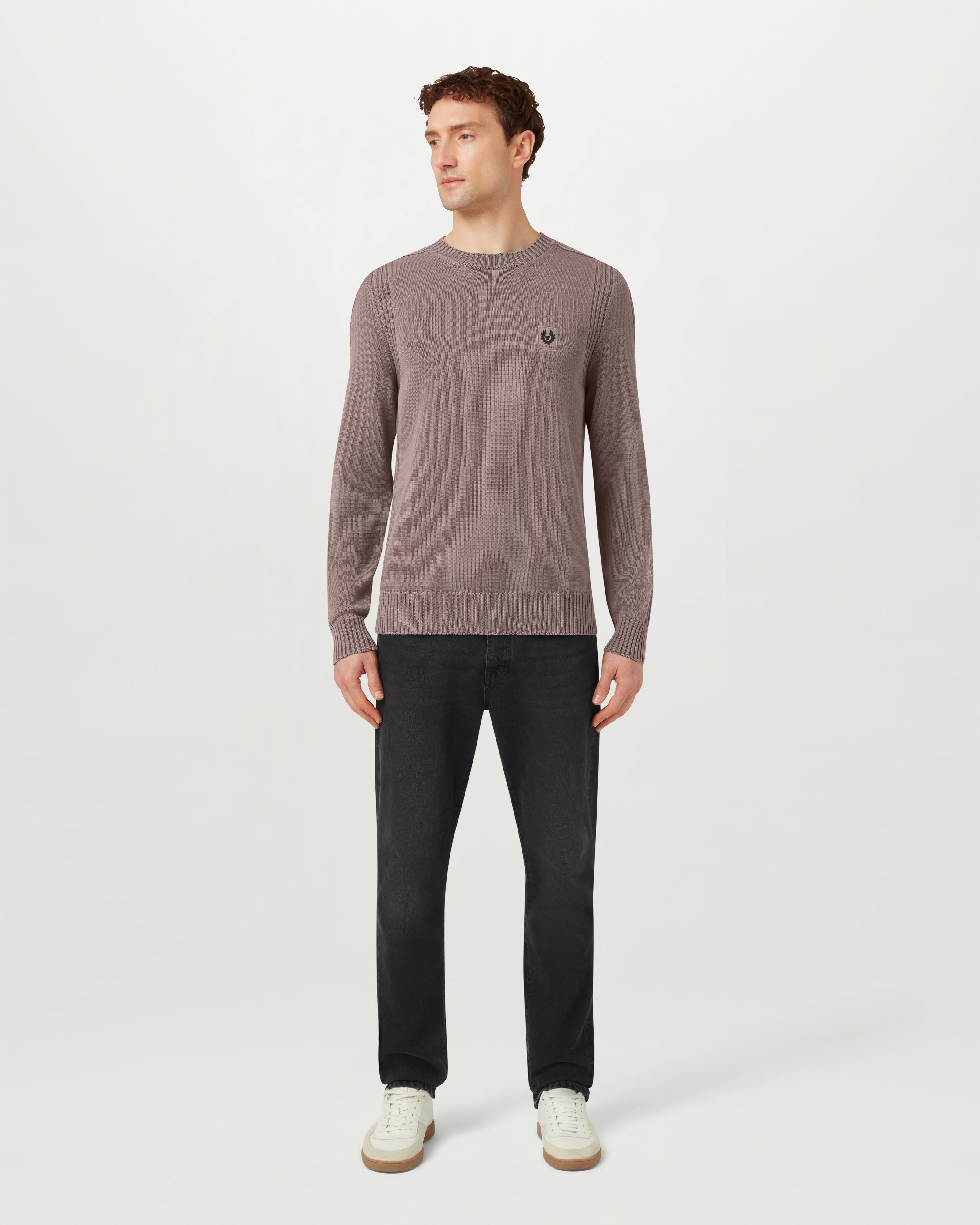 PULL LÉGER WATCH - Brun asphalte