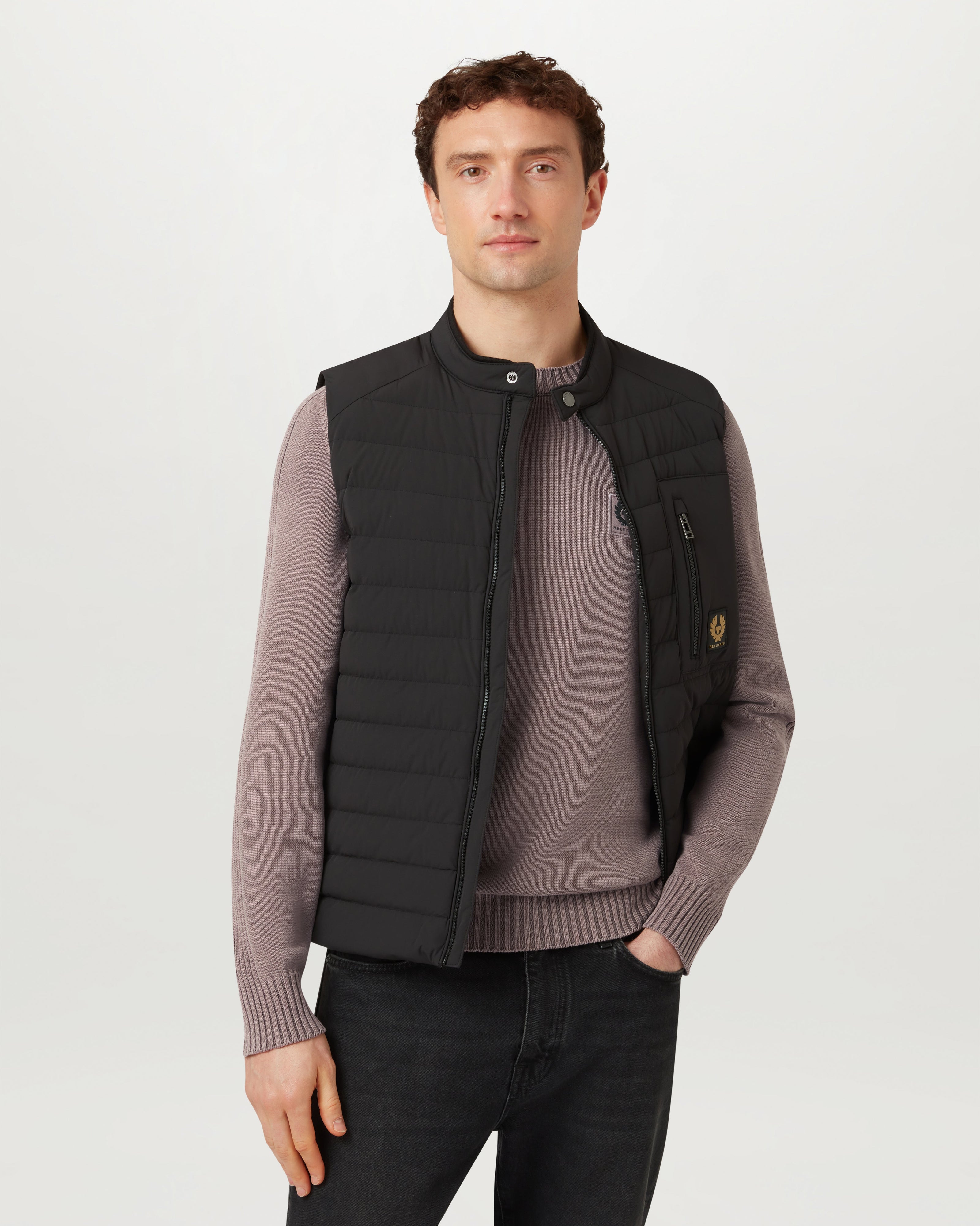 PULL LÉGER WATCH - Brun asphalte