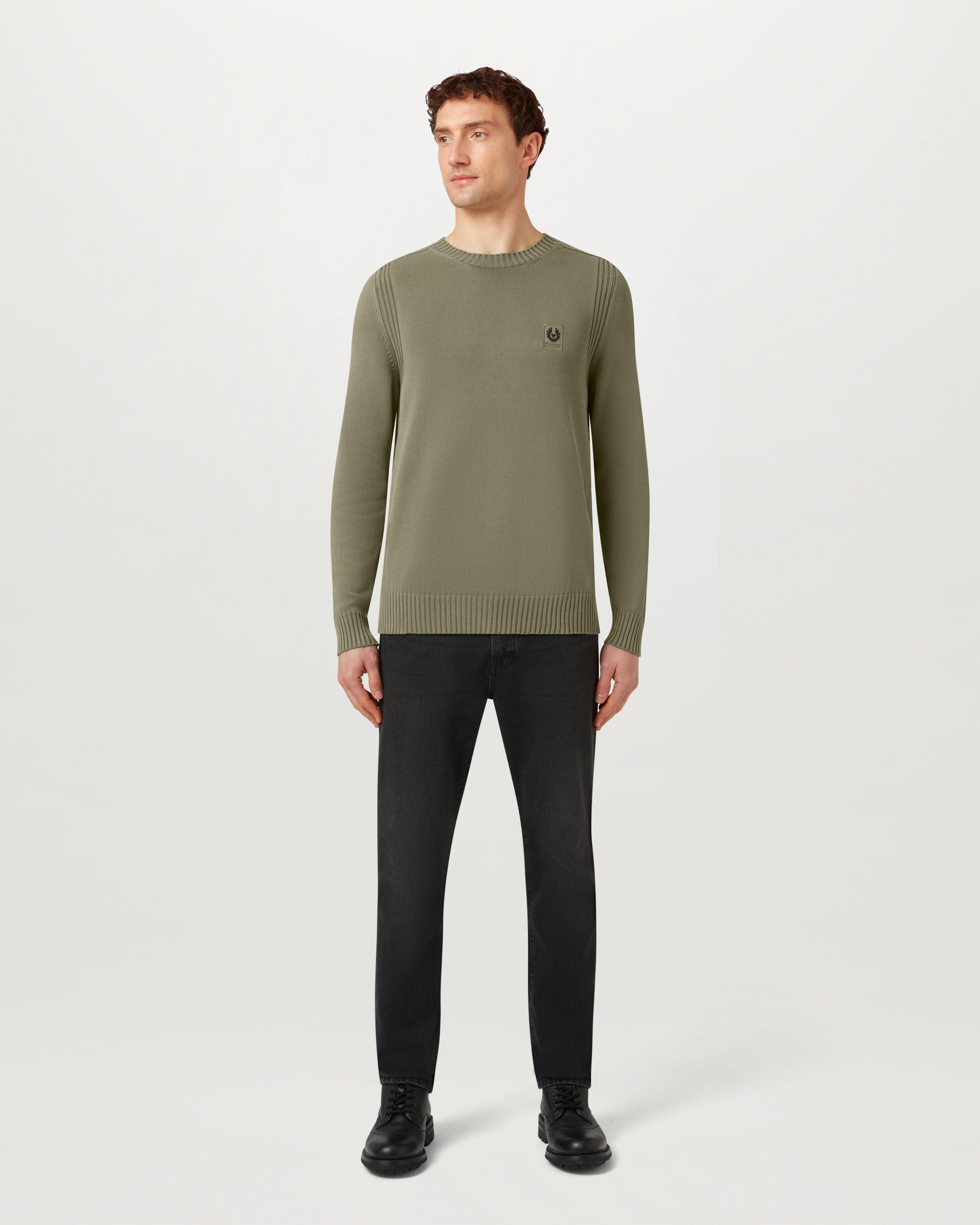 WATCH SWEATER LIGHT - Lichen