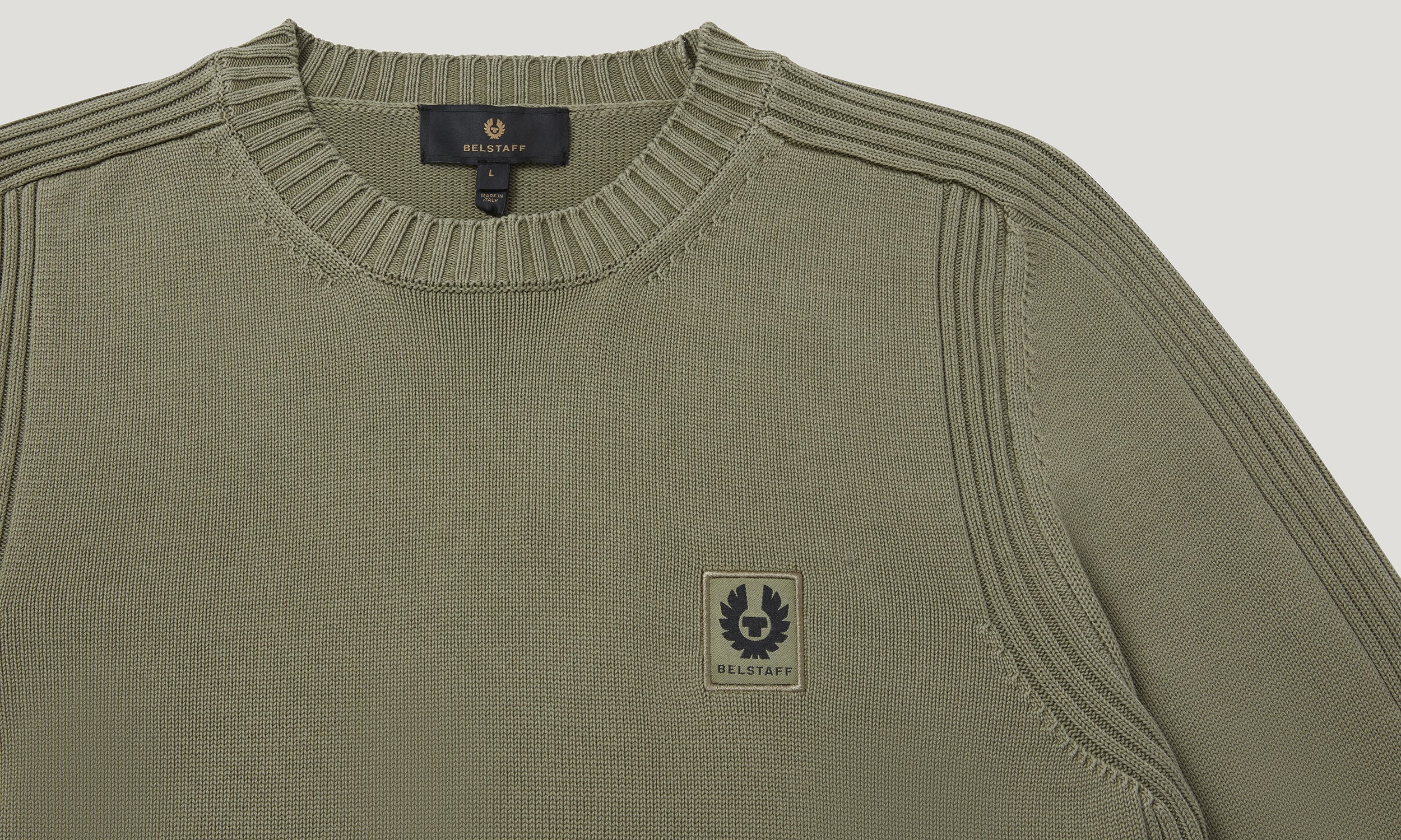 WATCH SWEATER LIGHT - Lichen