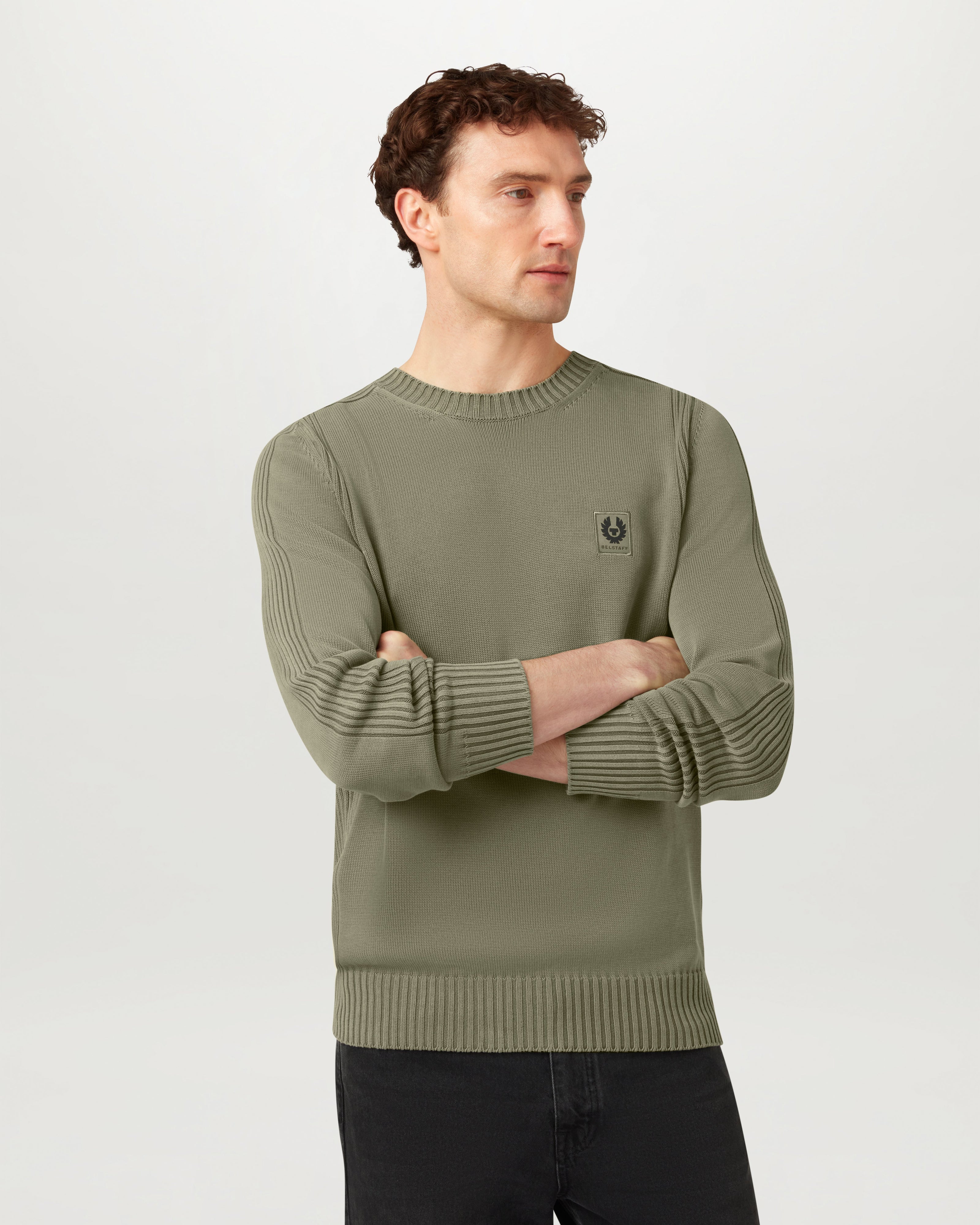 WATCH SWEATER LIGHT - Lichen