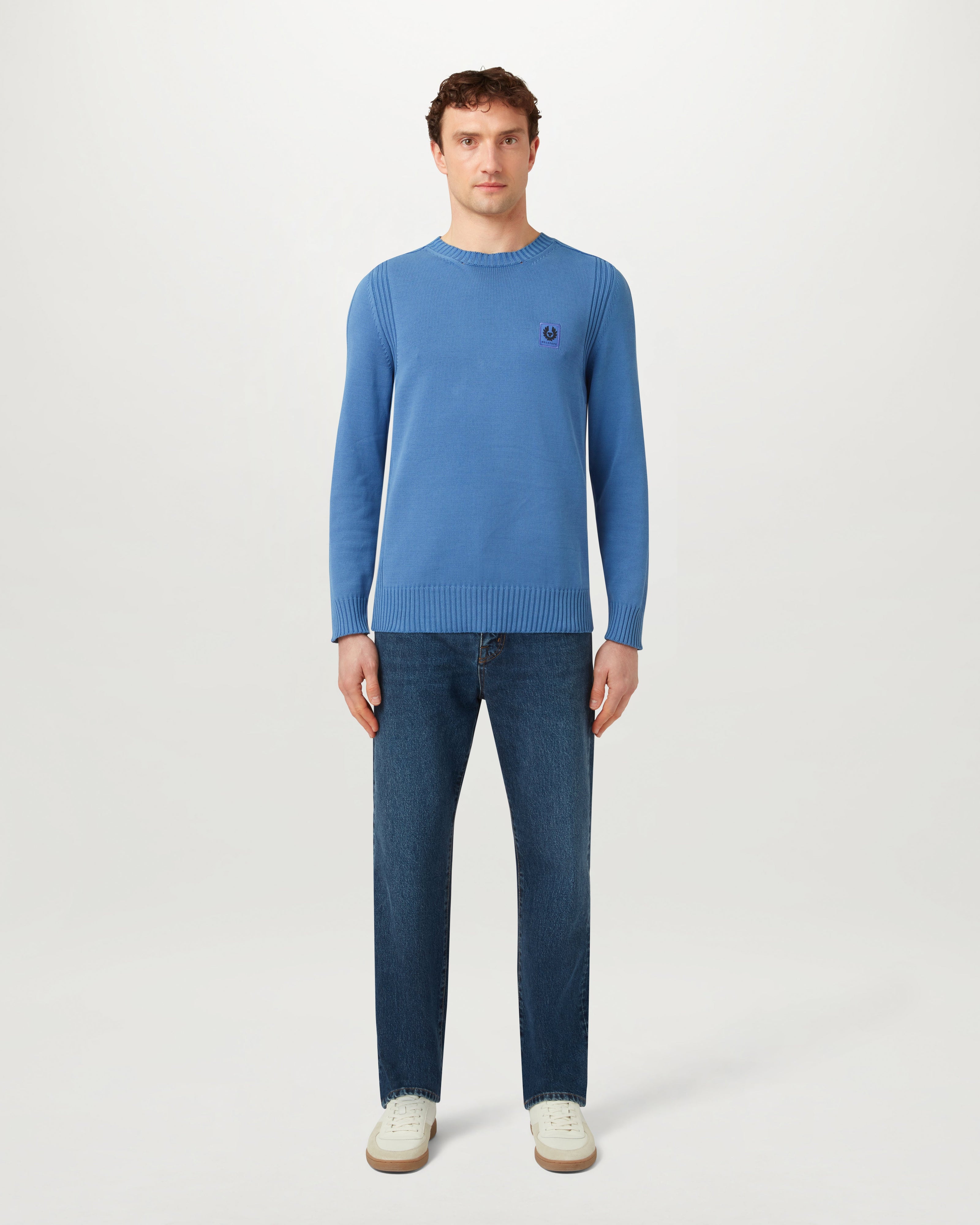 WATCH LIGHT PULLOVER - Marineblau