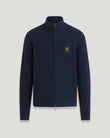 Product Image For Belstaff Watch Zip Cardigan In Dark Ink