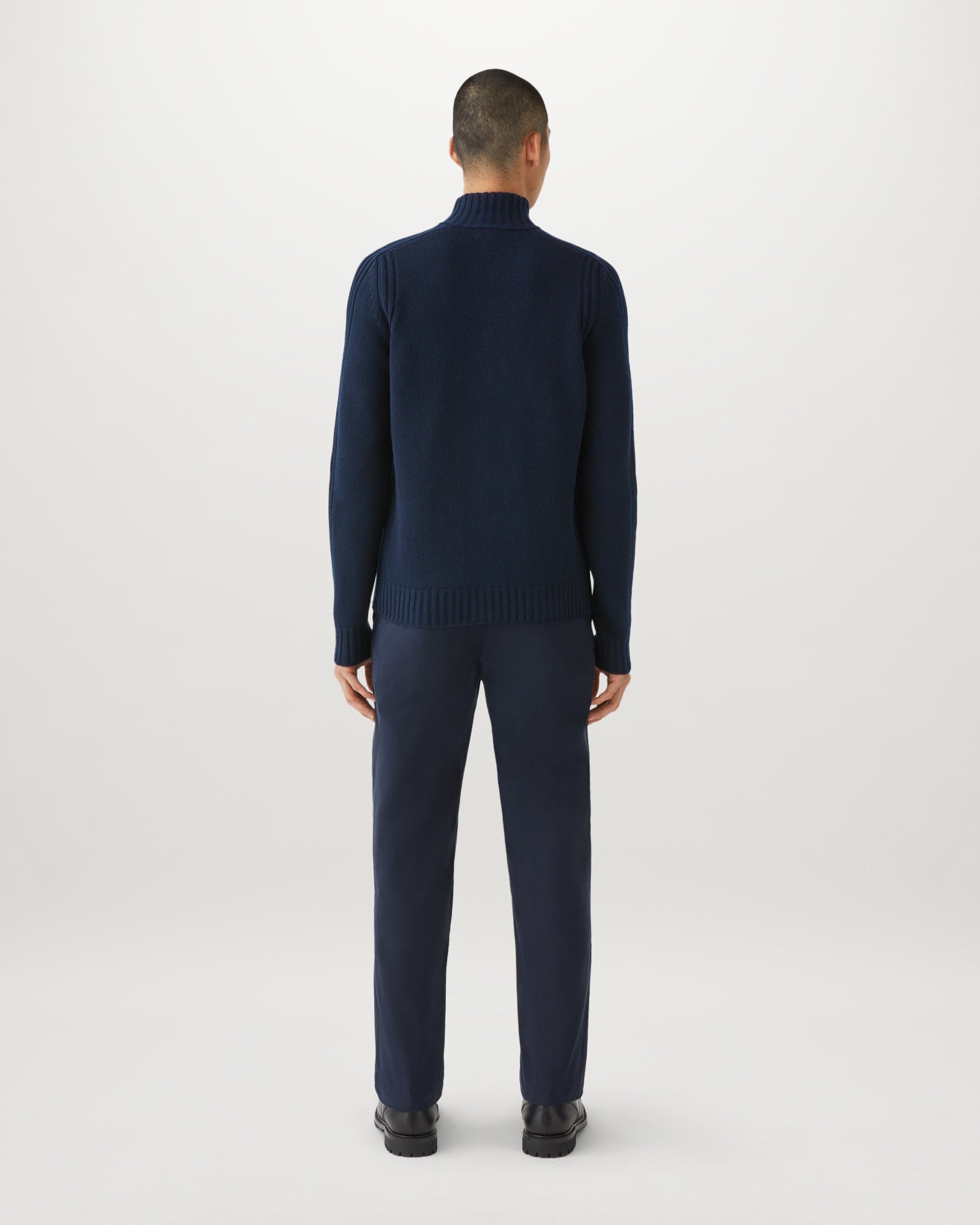 Cardigan Zippé Watch - Bleu encre foncé