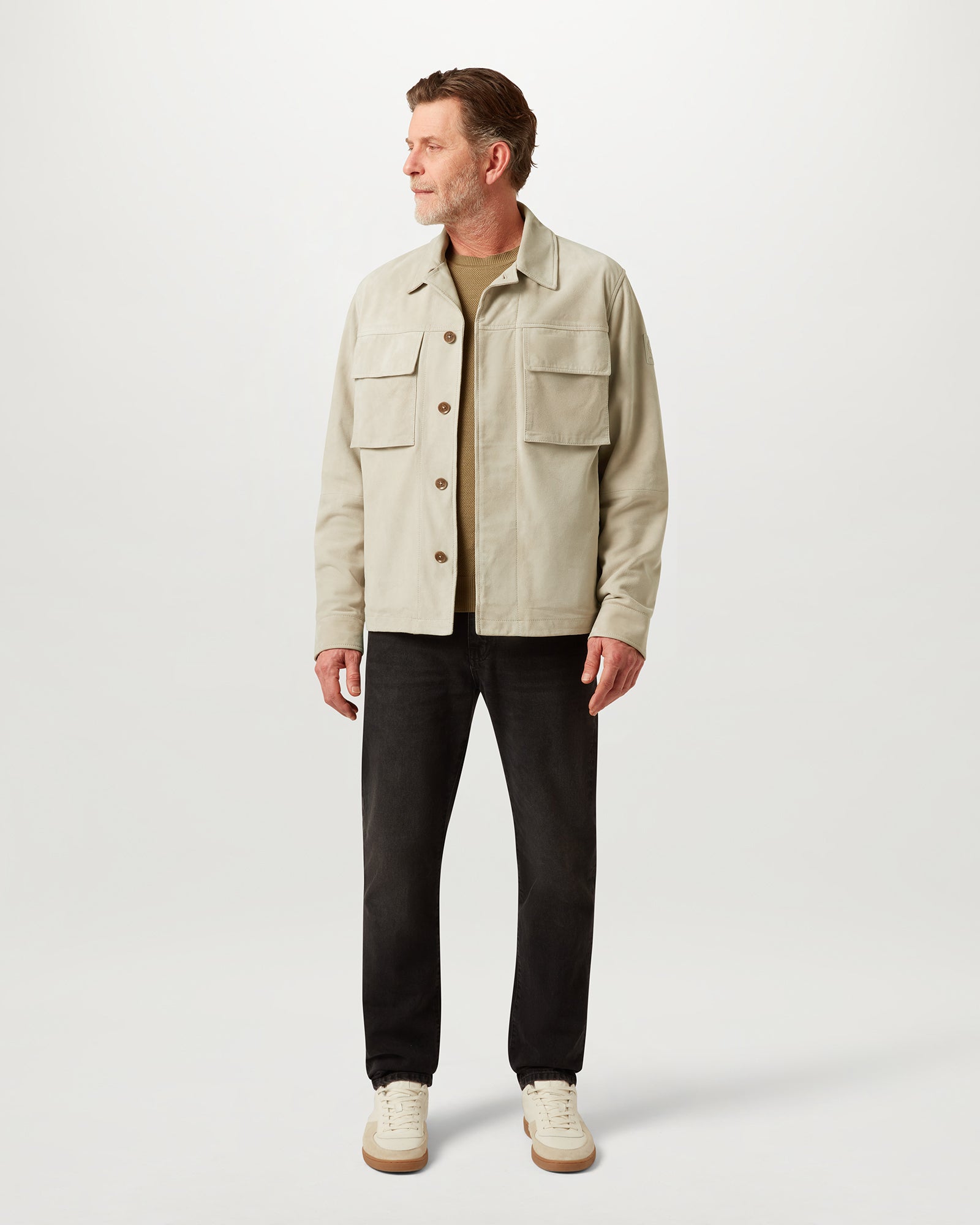 WAYMARK OVERSHIRT - Dark Sand