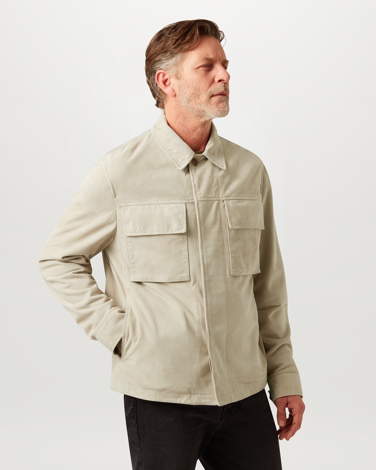 WAYMARK OVERSHIRT - Dark Sand