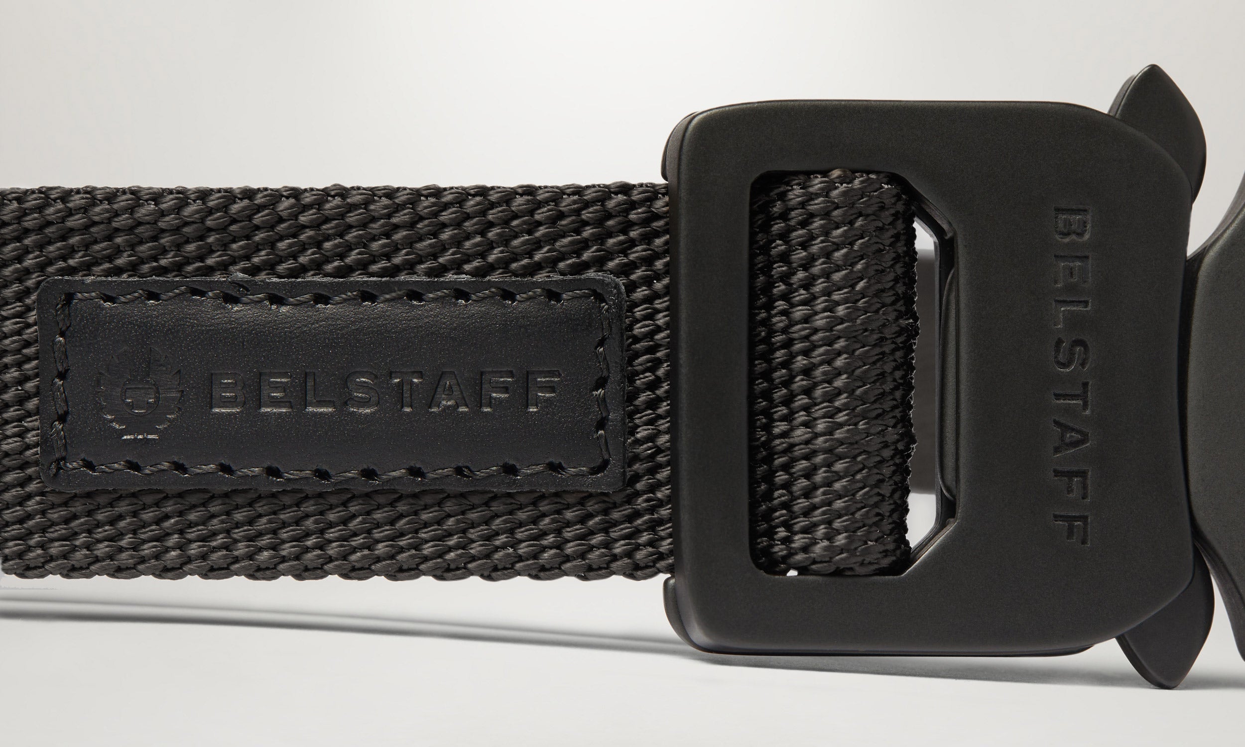 WEBBING CLIP BELT - Black
