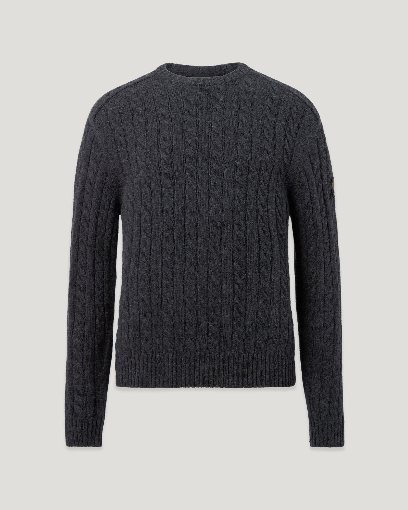 WESTPORT CREW NECK - Charcoal Melange