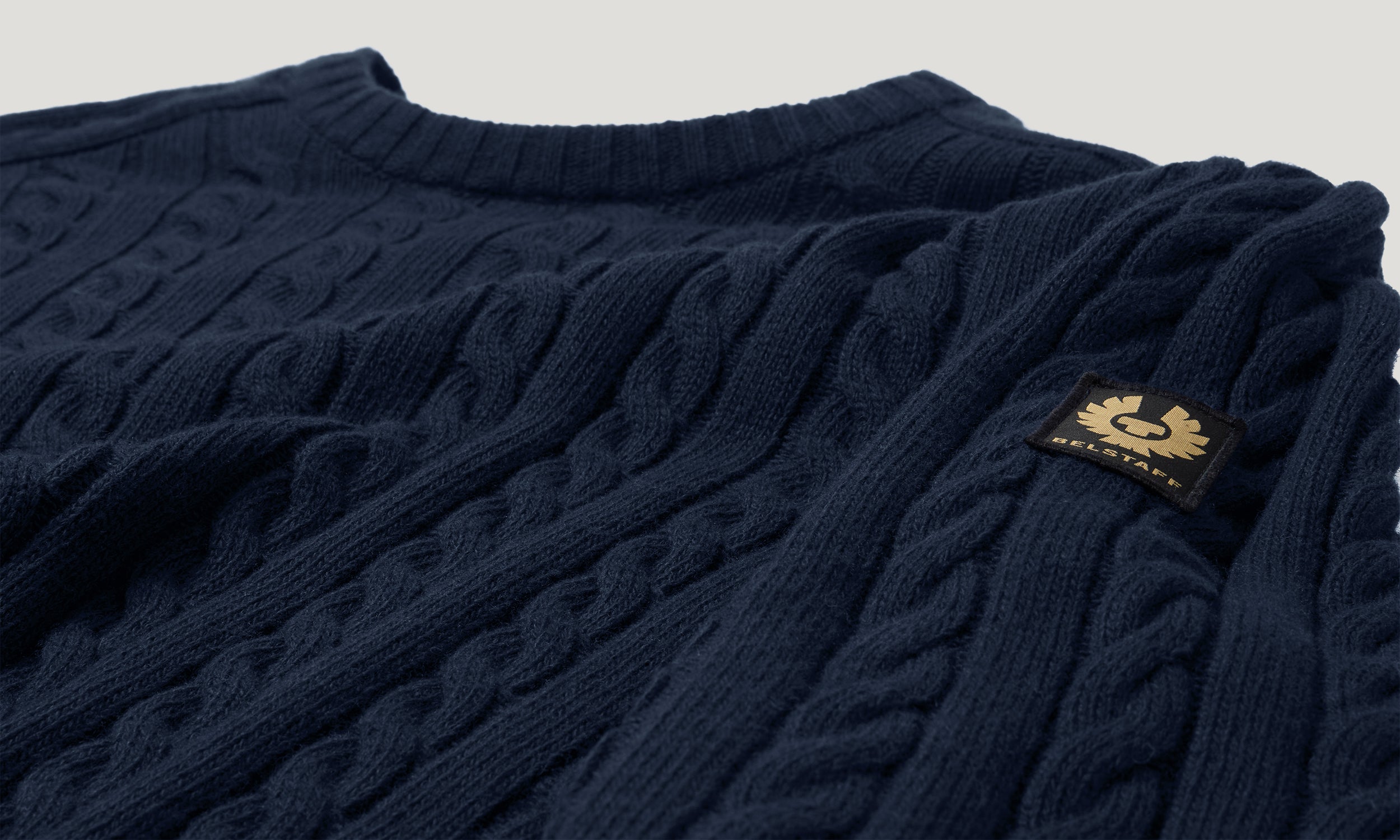 JERSEY DE CUELLO REDONDO WESTPORT - Tinta oscura