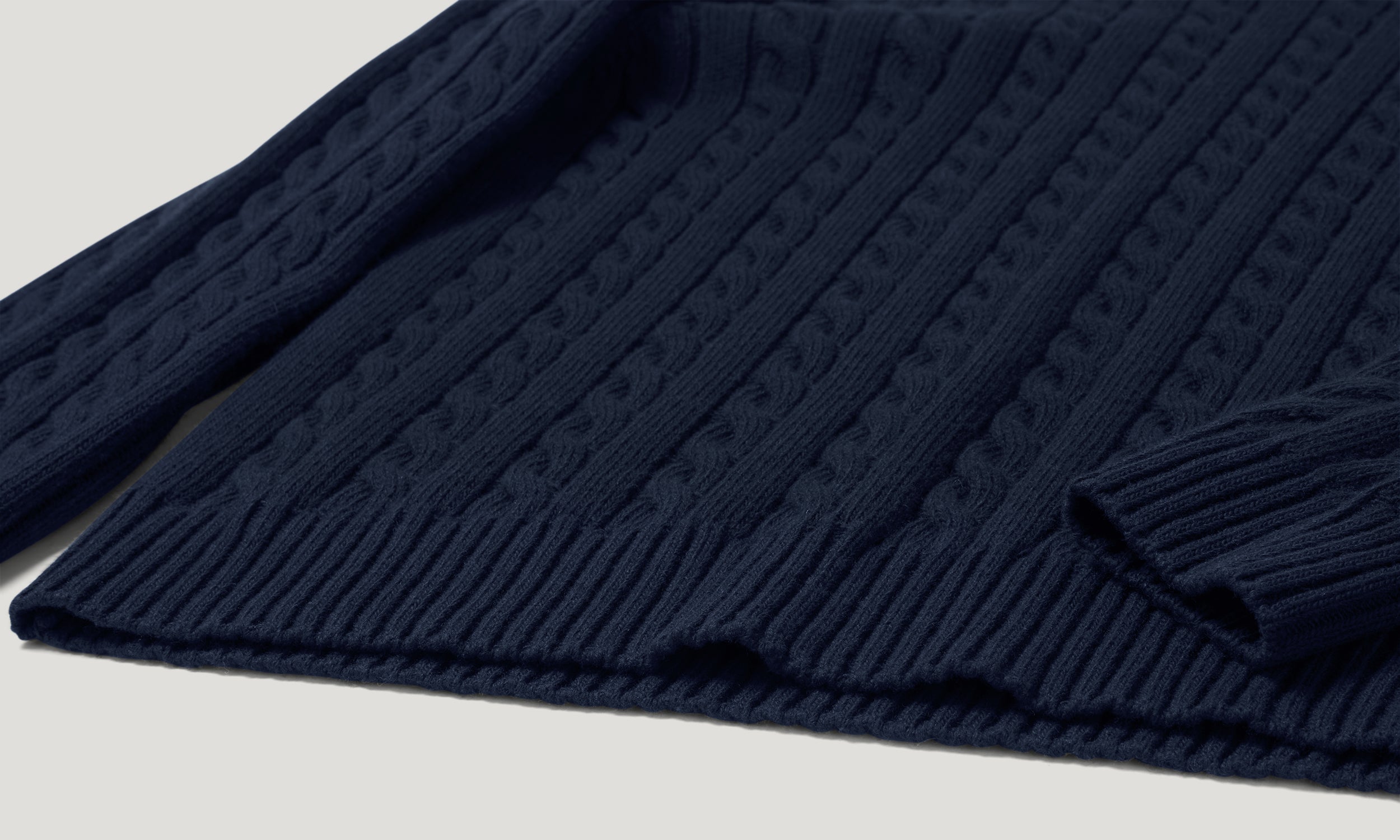 JERSEY DE CUELLO REDONDO WESTPORT - Tinta oscura