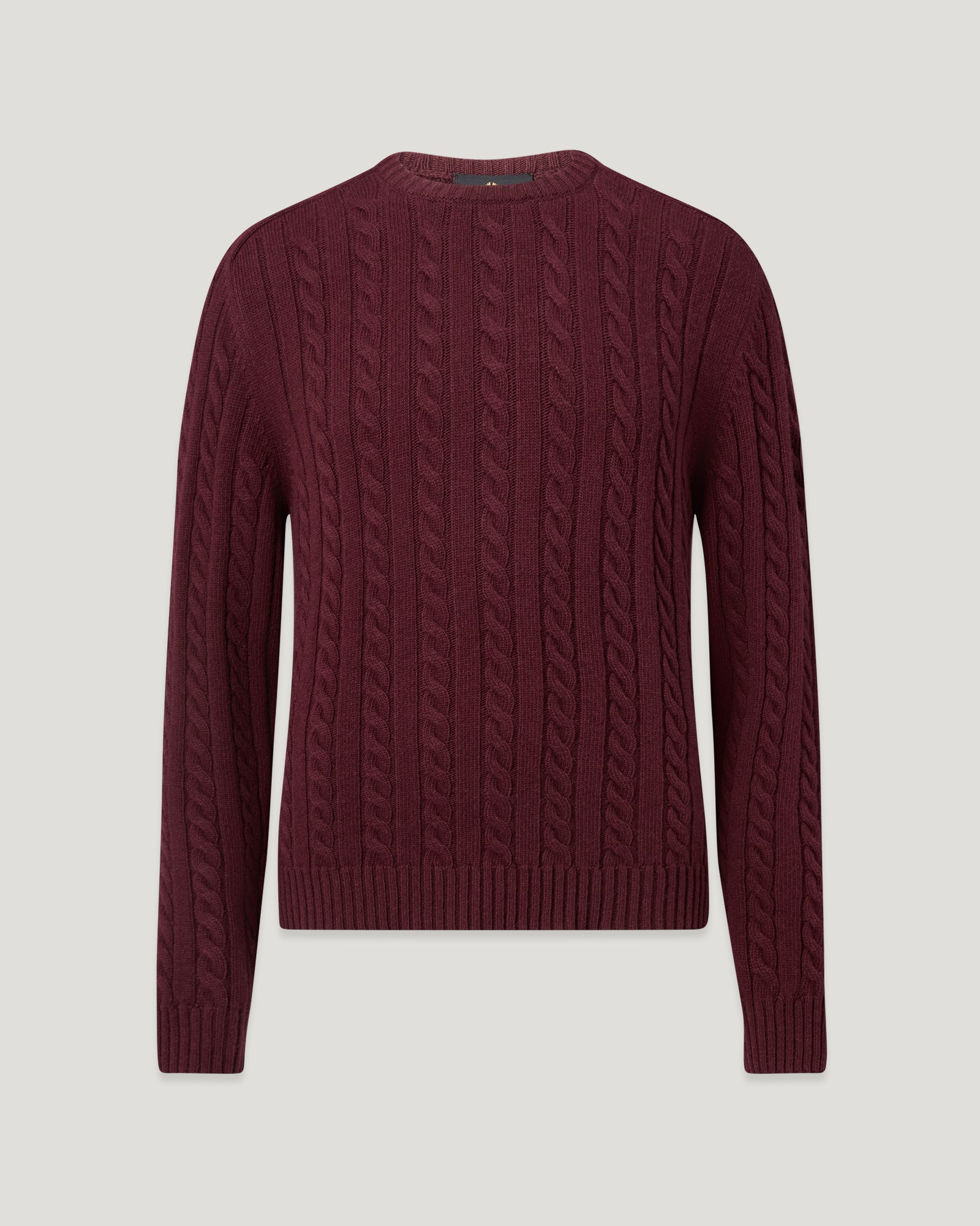 JERSEY DE CUELLO REDONDO WESTPORT - Rojo sangre de buey