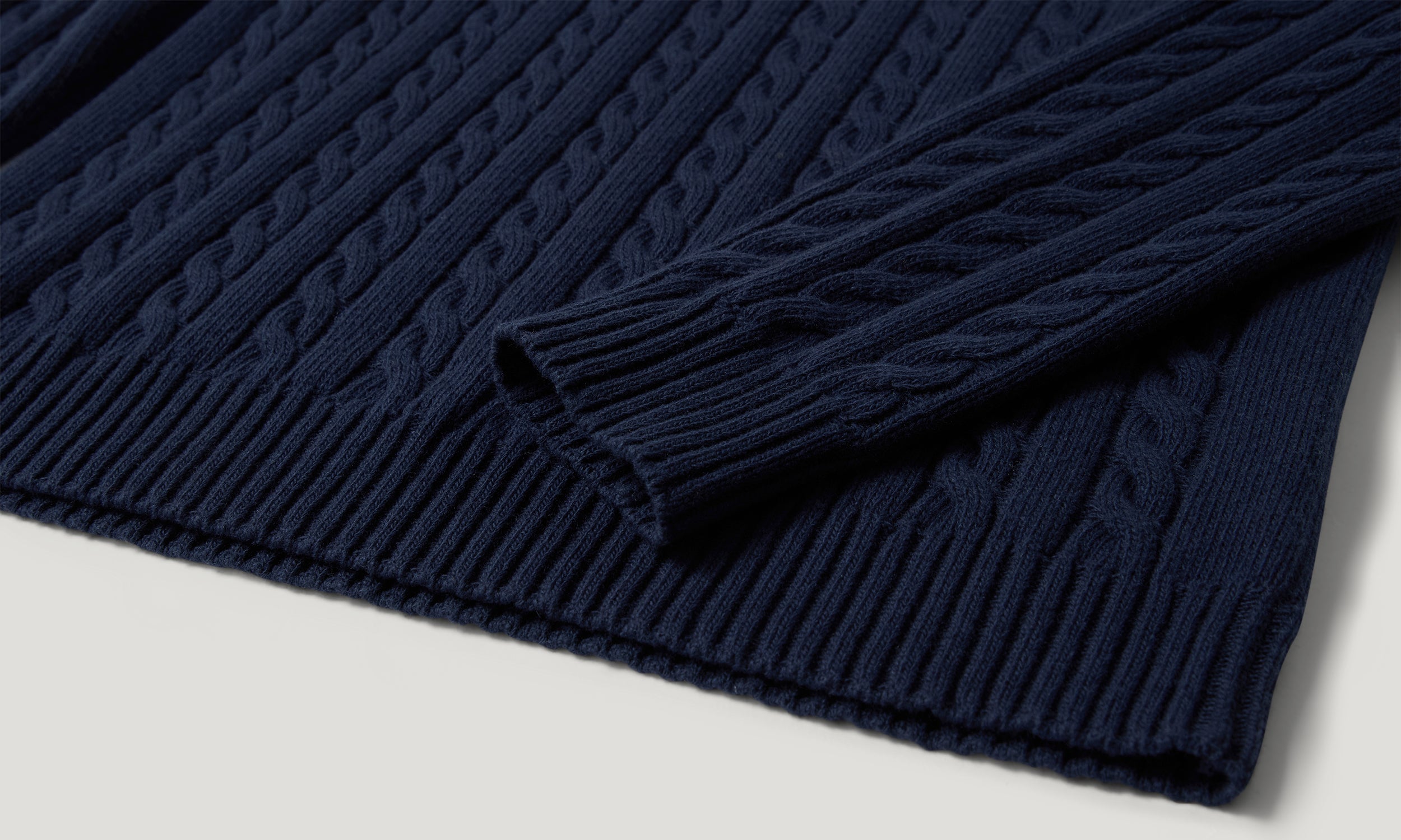 WESTPORT QUARTER ZIP - Dark Ink