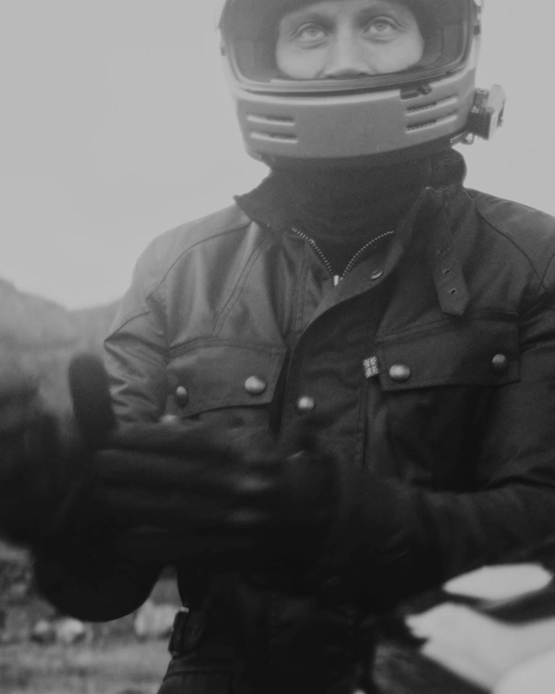 belstaff motorcycle helmets Waymaster Jacket Roll back those cuffs to reveal an elasticated inner storm cuff Belstaff Roberts 2.0 Motorcycle Jacket